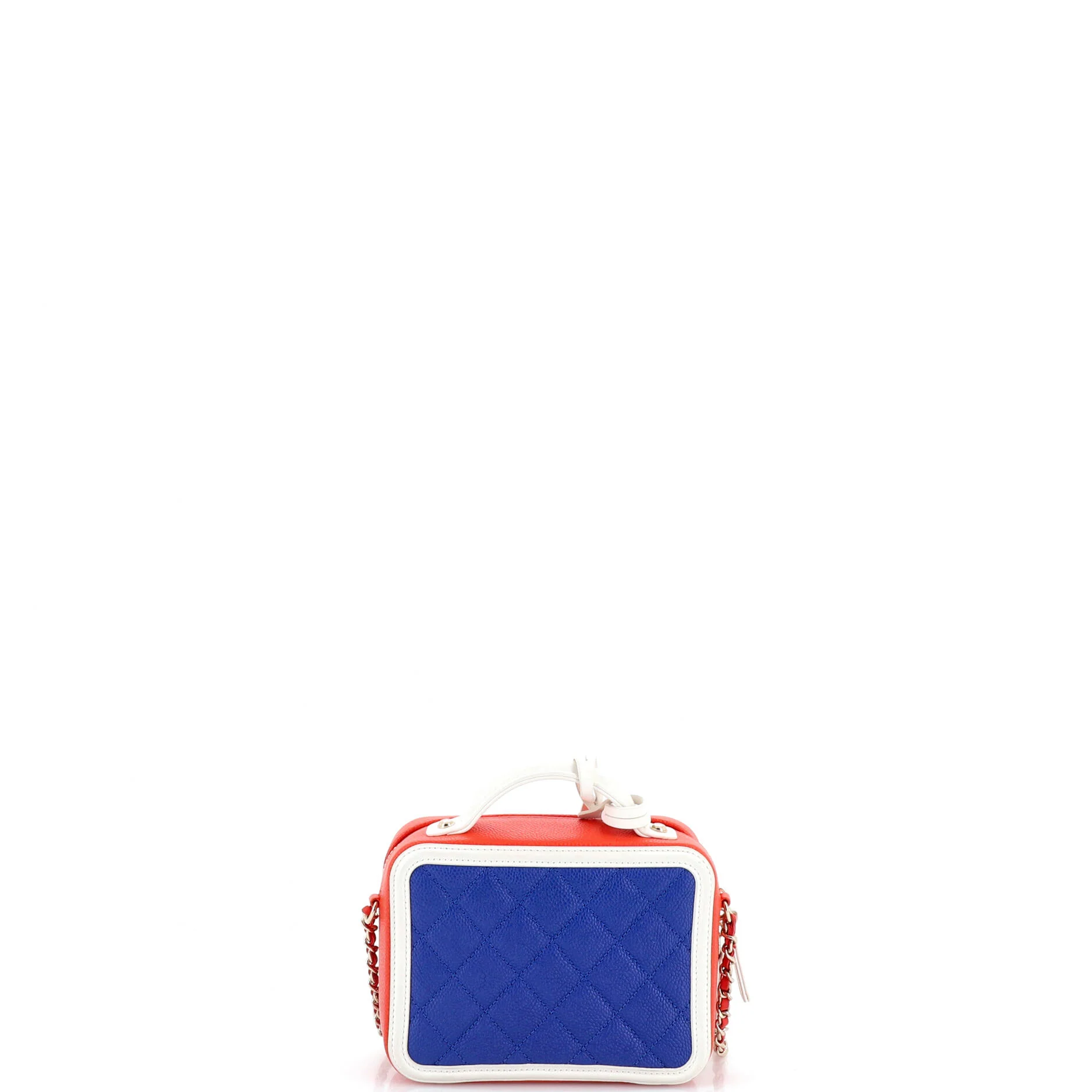 Filigree Vanity Case Quilted Caviar Small - Image 3