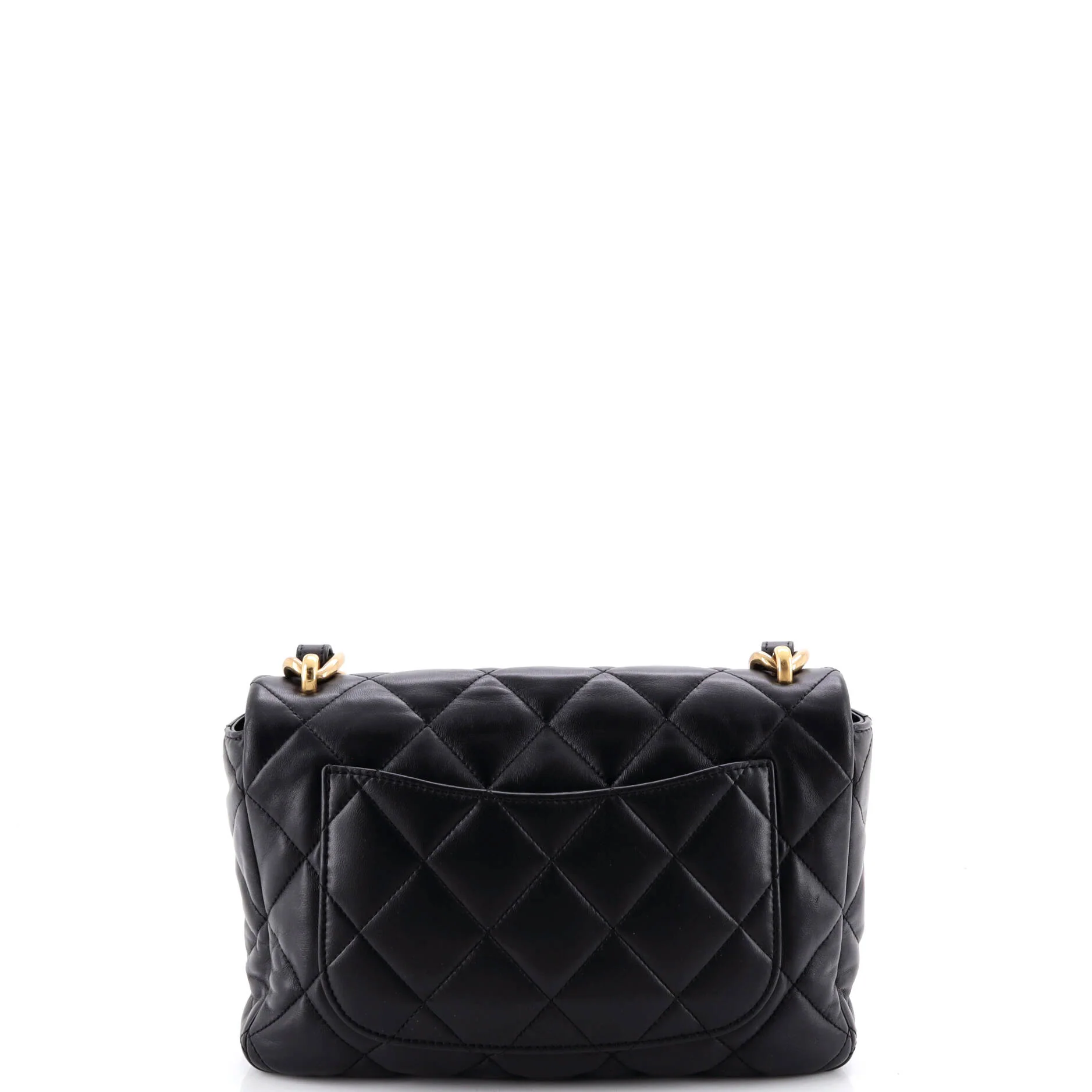 Funky Town Flap Bag Quilted Lambskin Large - Image 3