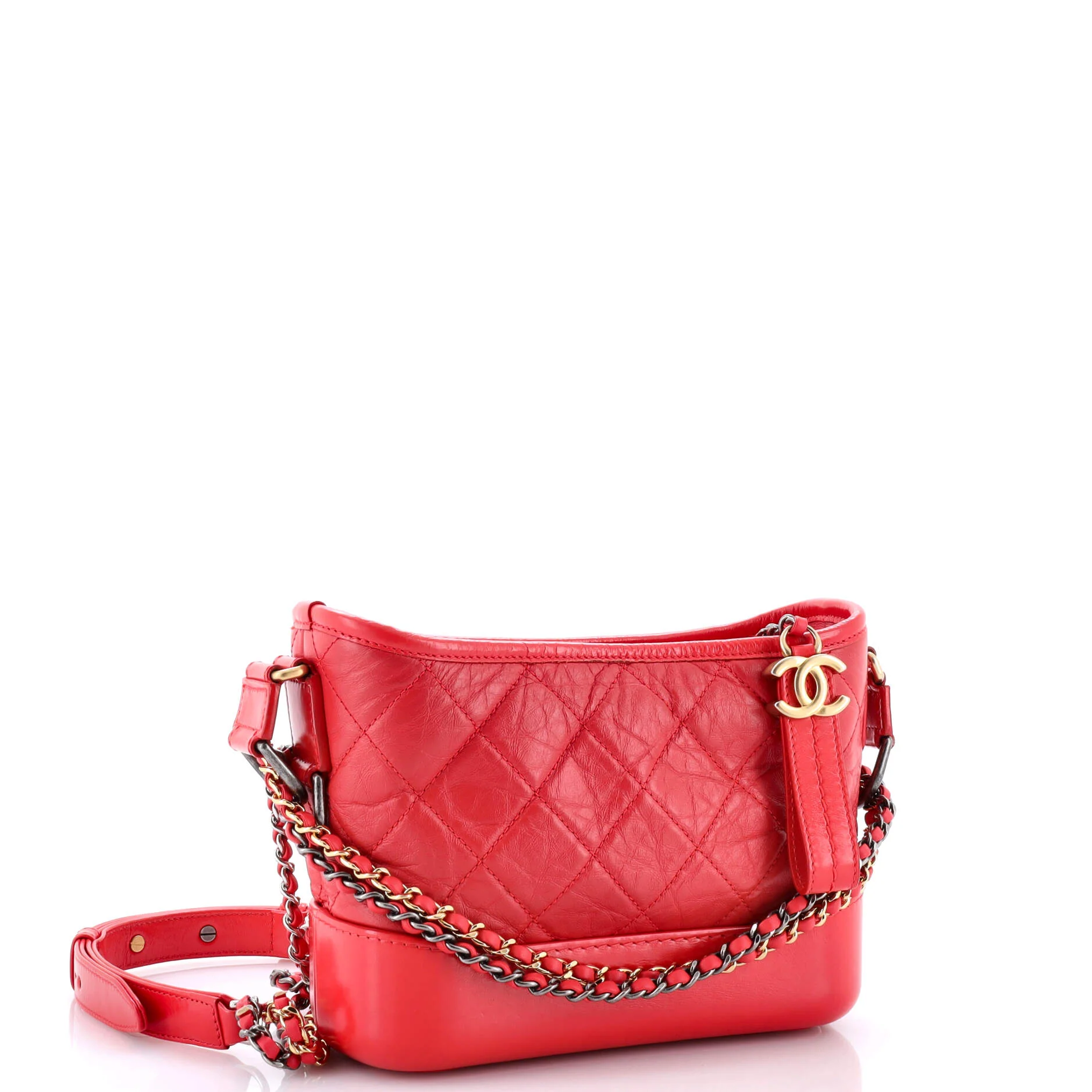 Gabrielle Hobo Quilted Aged Calfskin Small - Image 2