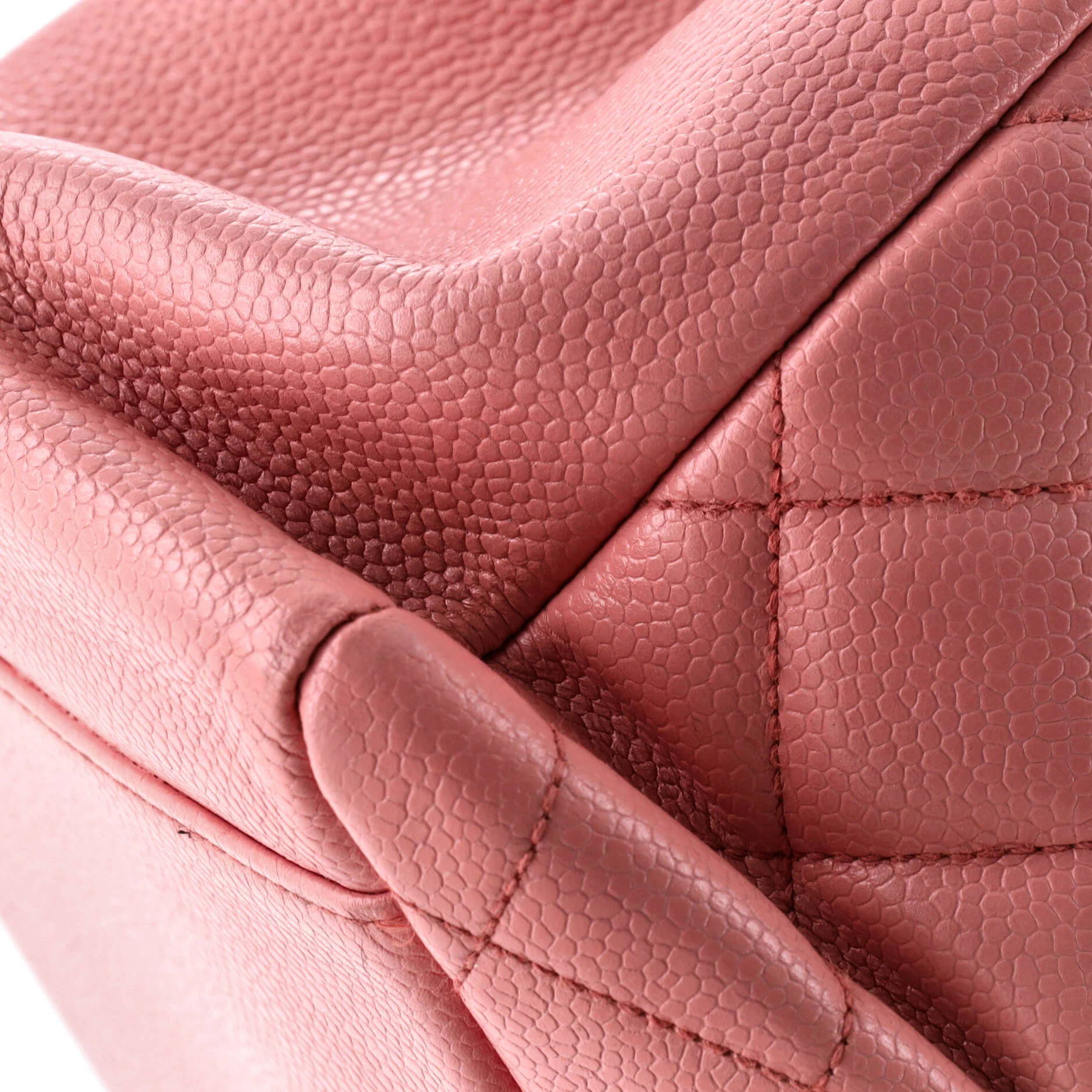 Grand Shopping Tote Quilted Caviar - Image 6