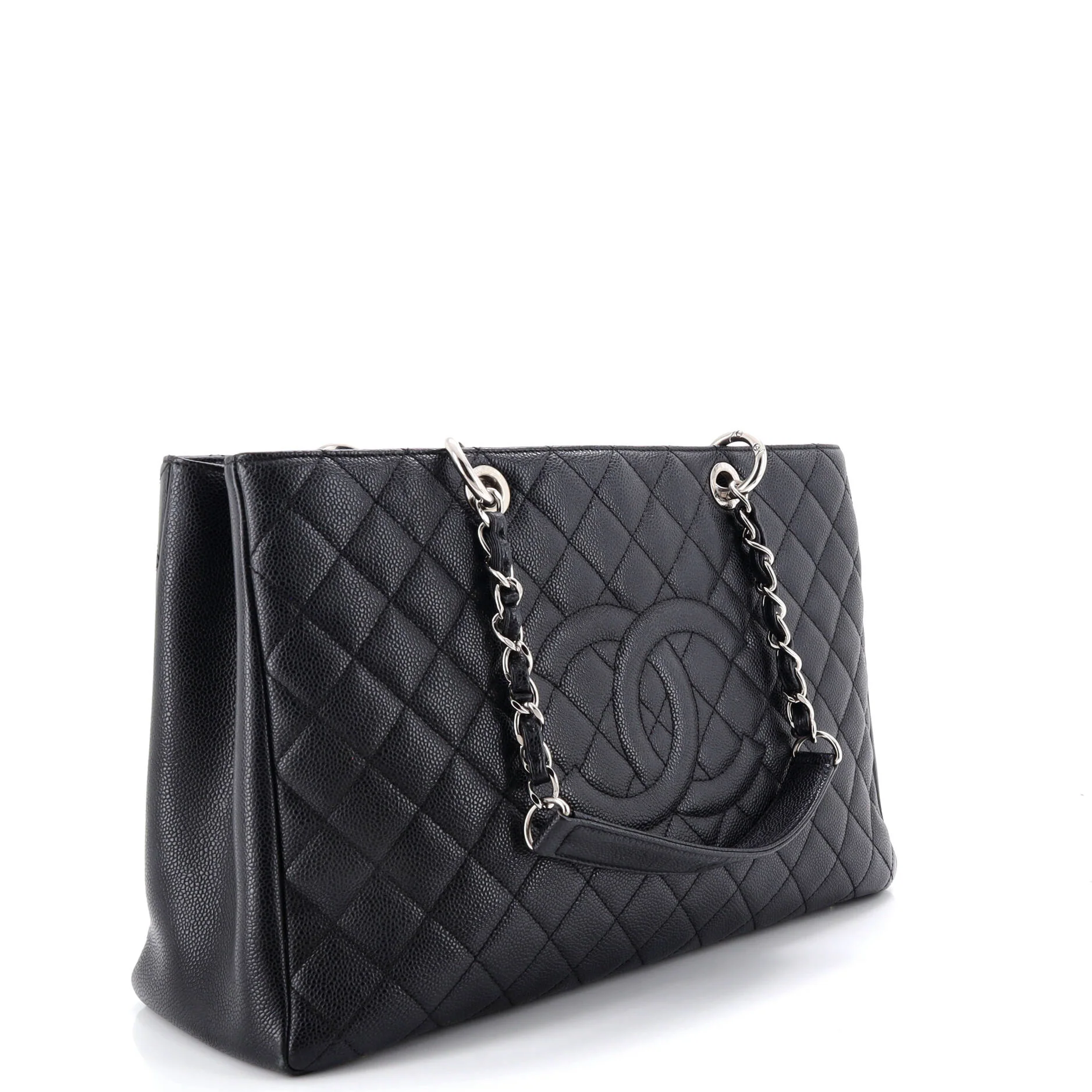 Grand Shopping Tote Quilted Caviar XL - Image 2