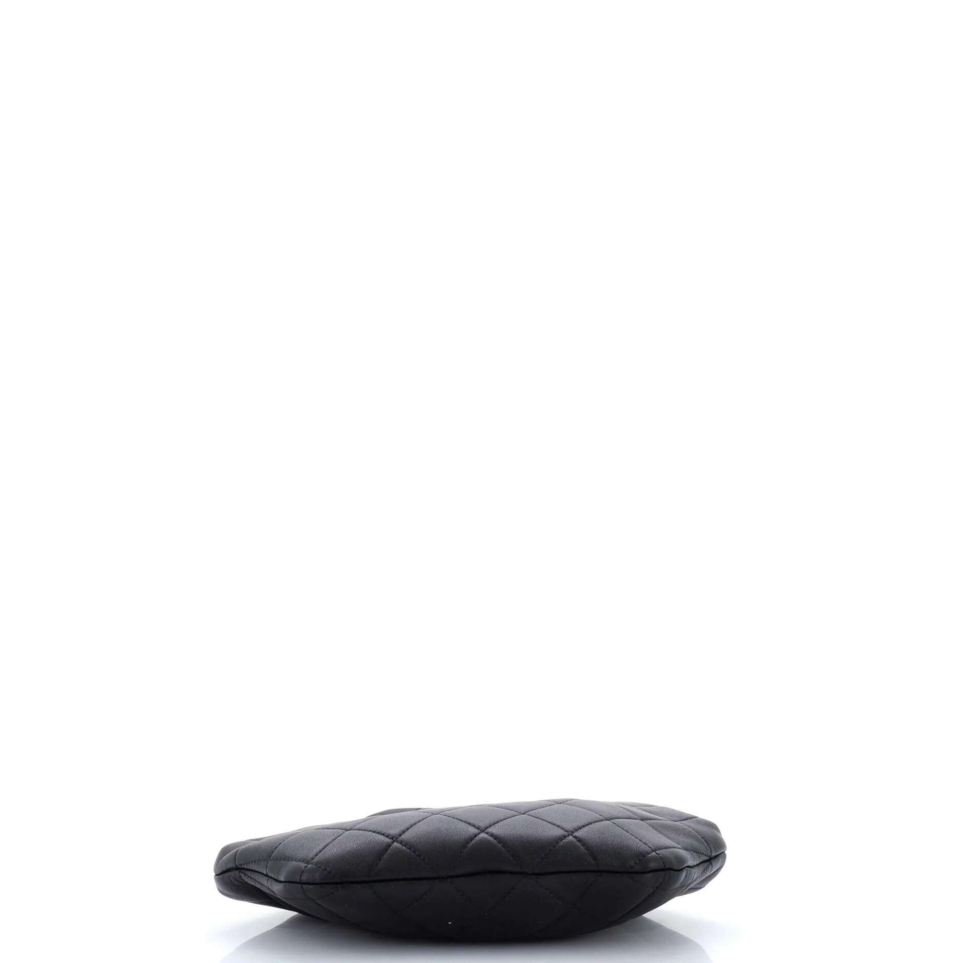 Pearl Crown Handle Clutch Quilted Lambskin - Image 4
