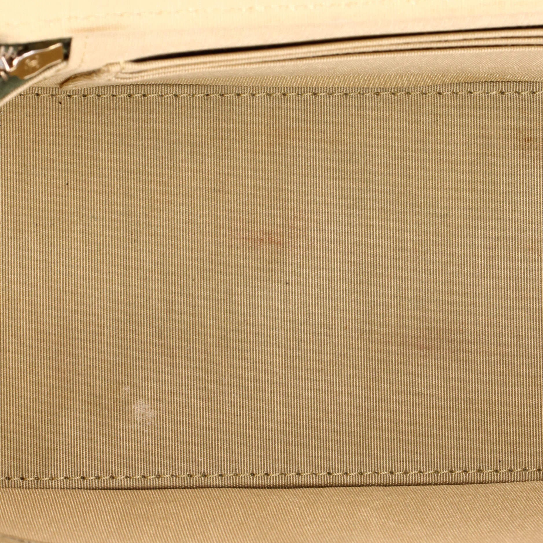 Pearl Crush Vanity Case with Chain Quilted Lambskin Small - Image 6