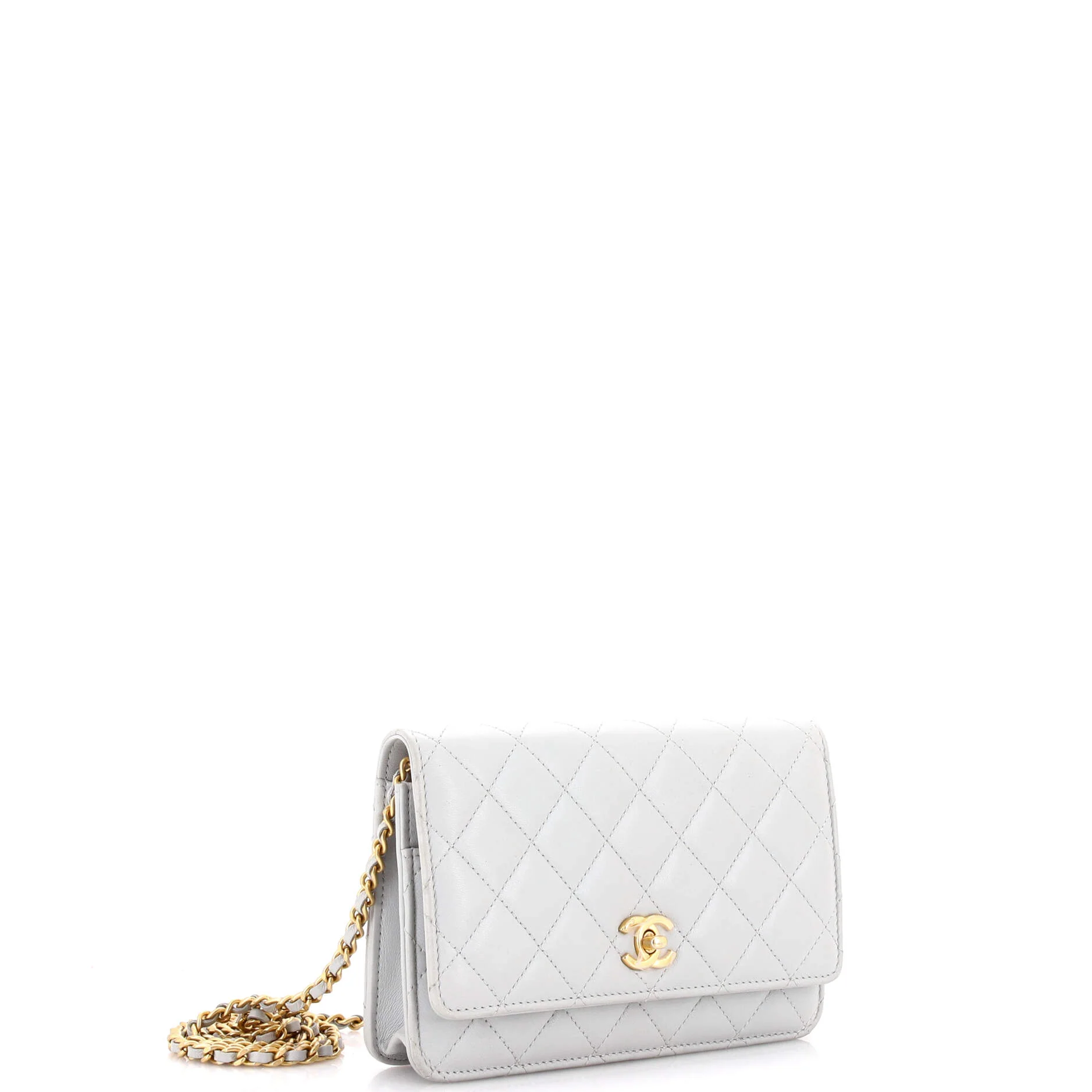Pearl Crush Wallet on Chain Quilted Lambskin - Image 2