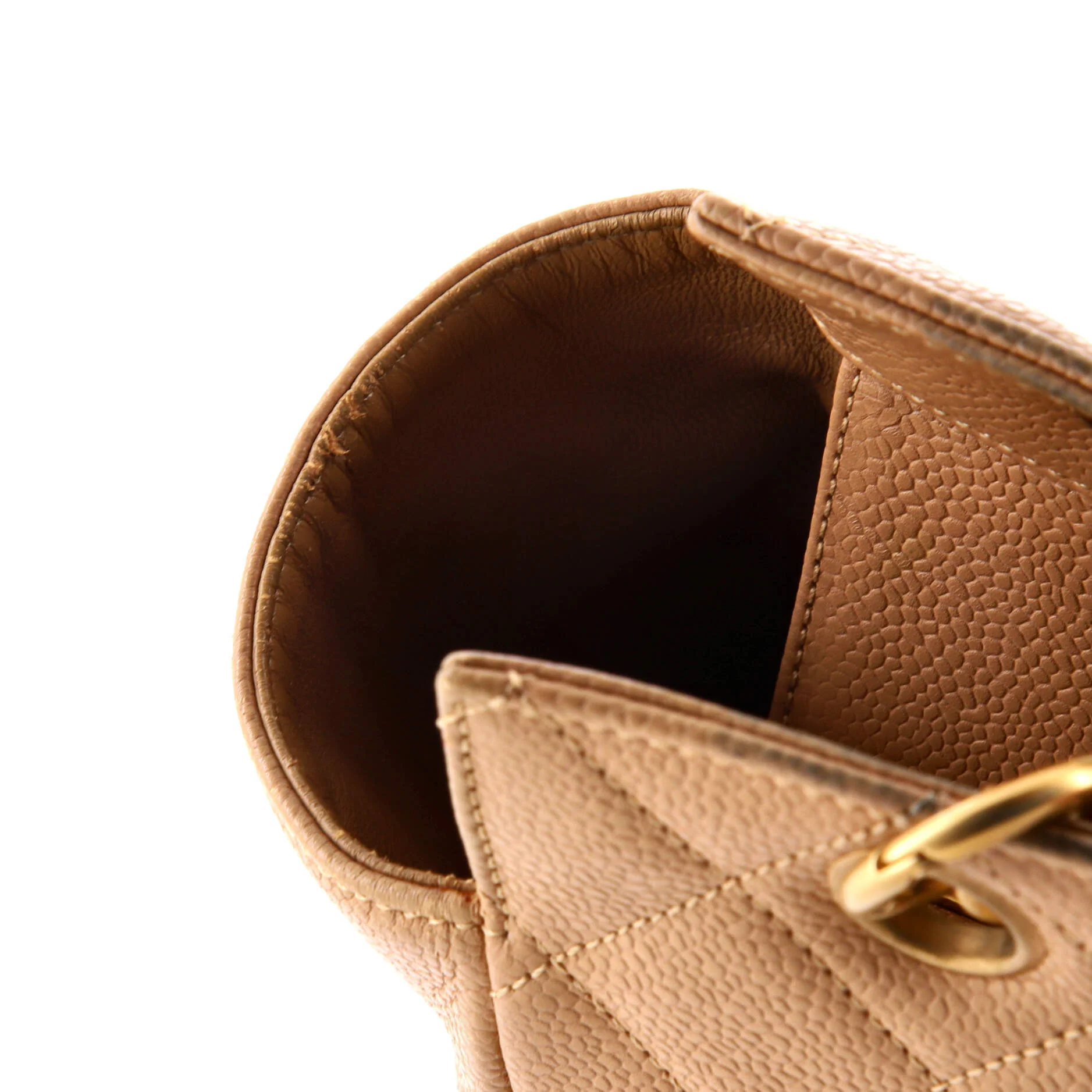 Petite Timeless Tote Quilted Caviar - Image 7
