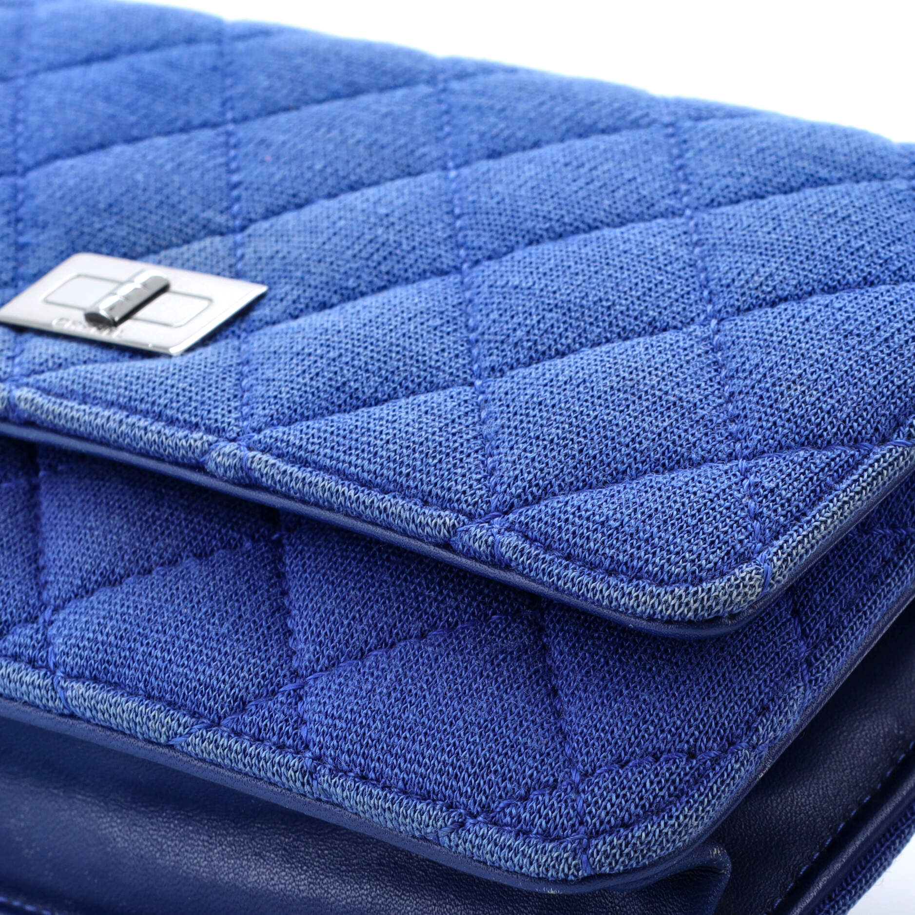 Reissue 2.55 Wallet on Chain Quilted Jersey - Image 6