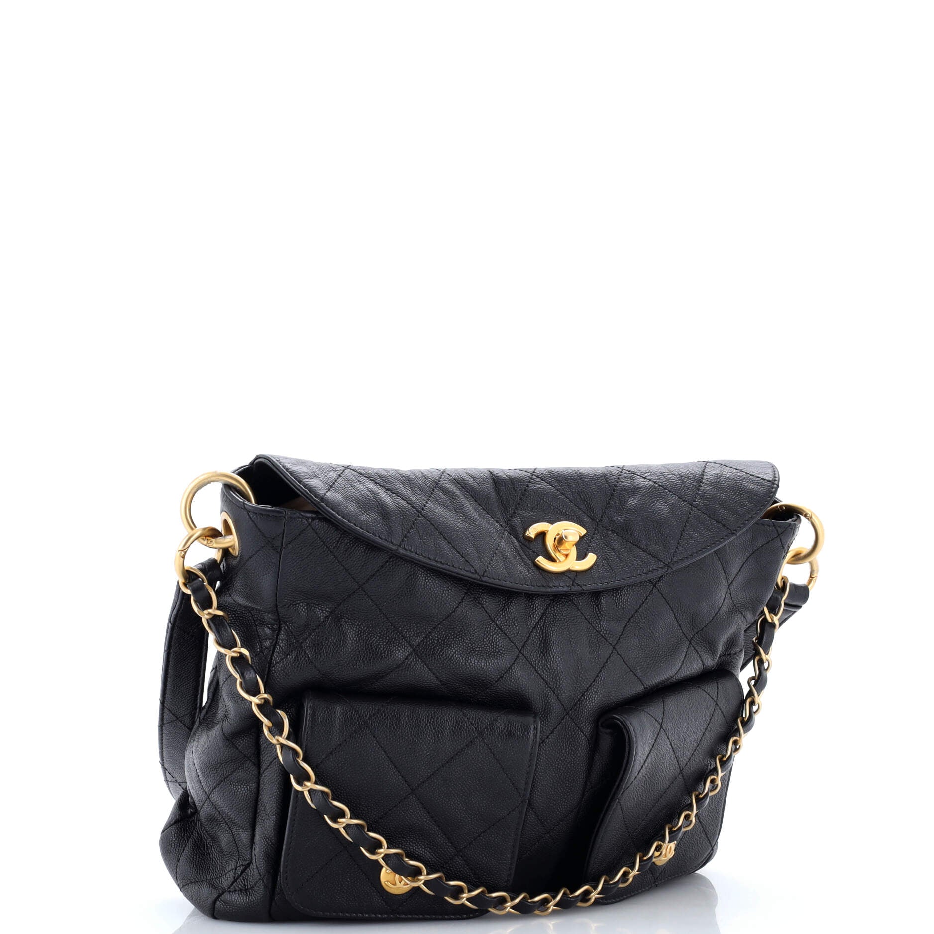 Supple Twins Hobo Quilted Caviar Large - Image 2