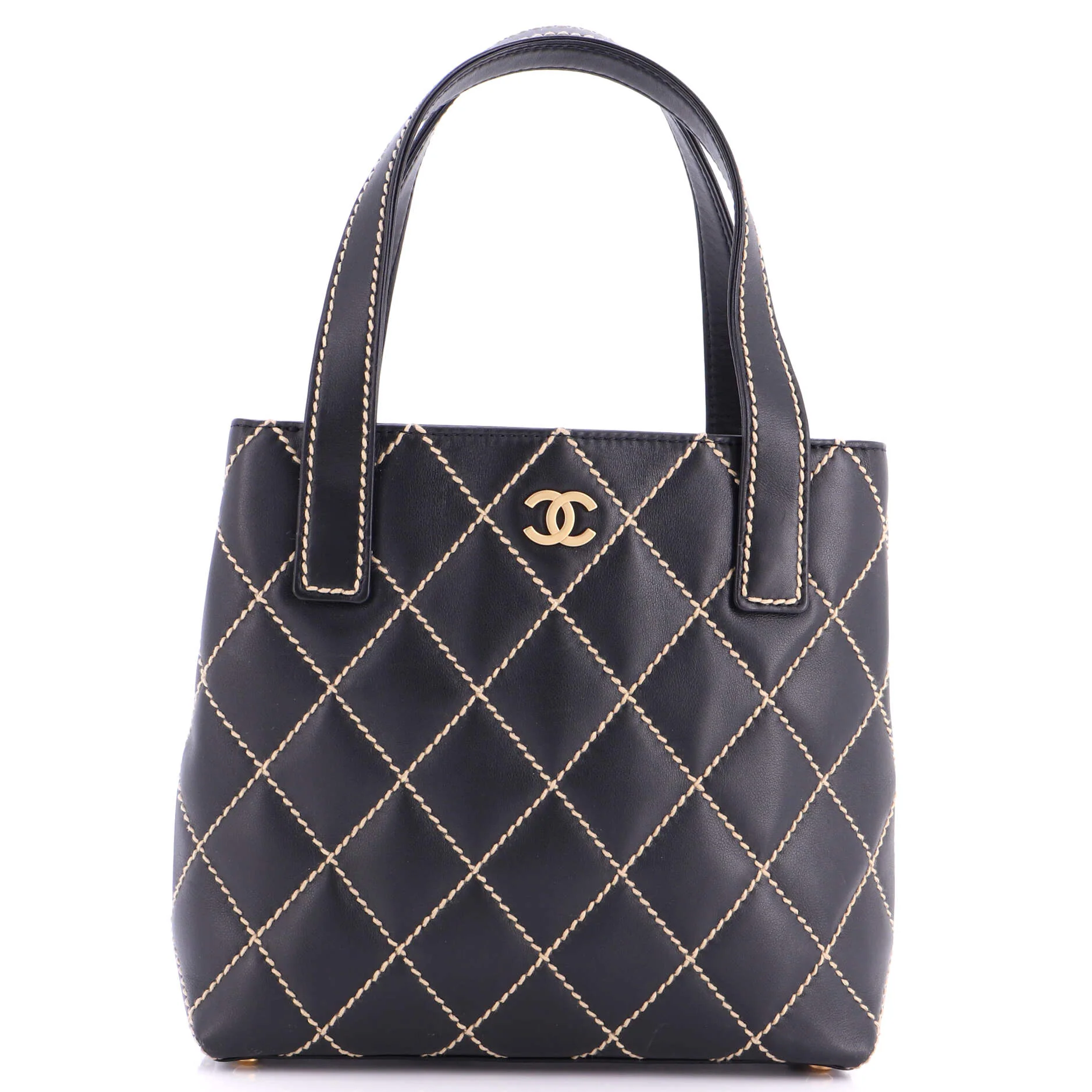 Surpique Tote Quilted Leather Small