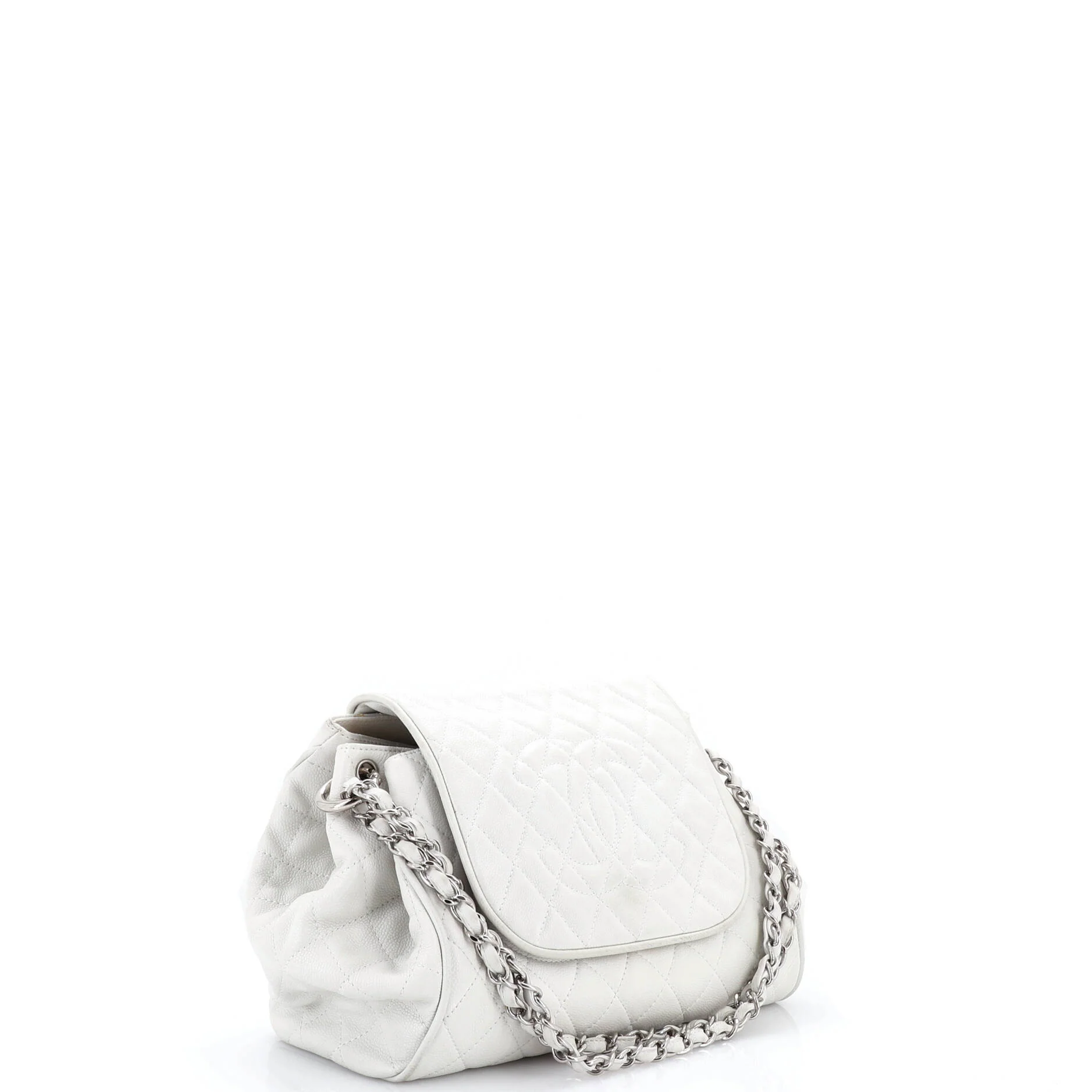 Timeless Accordion Flap Bag Quilted Caviar - Image 2