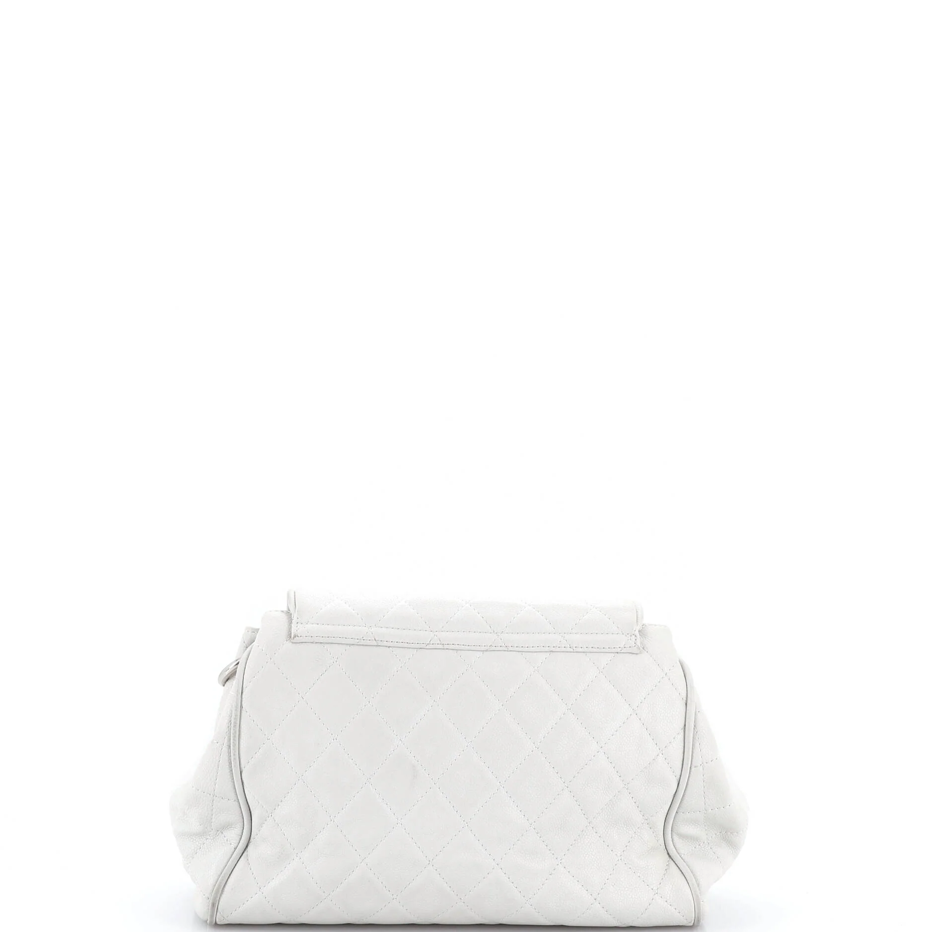 Timeless Accordion Flap Bag Quilted Caviar - Image 3