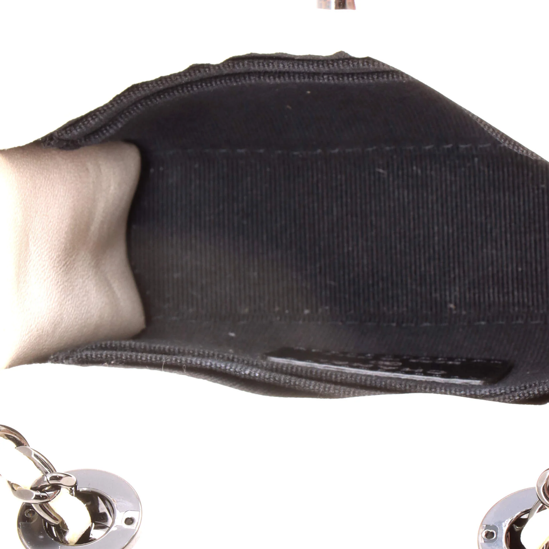 Trendy CC Clutch with Chain Quilted Lambskin Small - Image 5