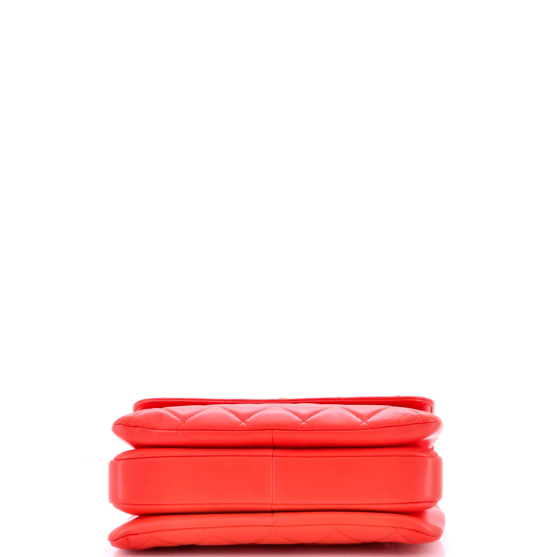Trendy CC Top Handle Bag Quilted Lambskin Small - Image 5
