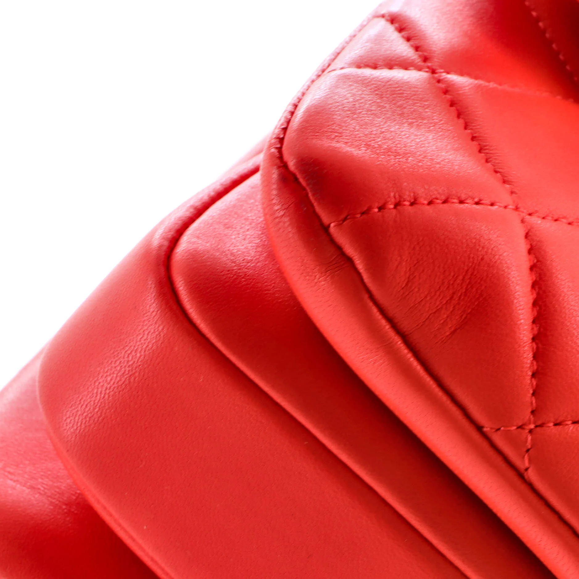 Trendy CC Top Handle Bag Quilted Lambskin Small - Image 8