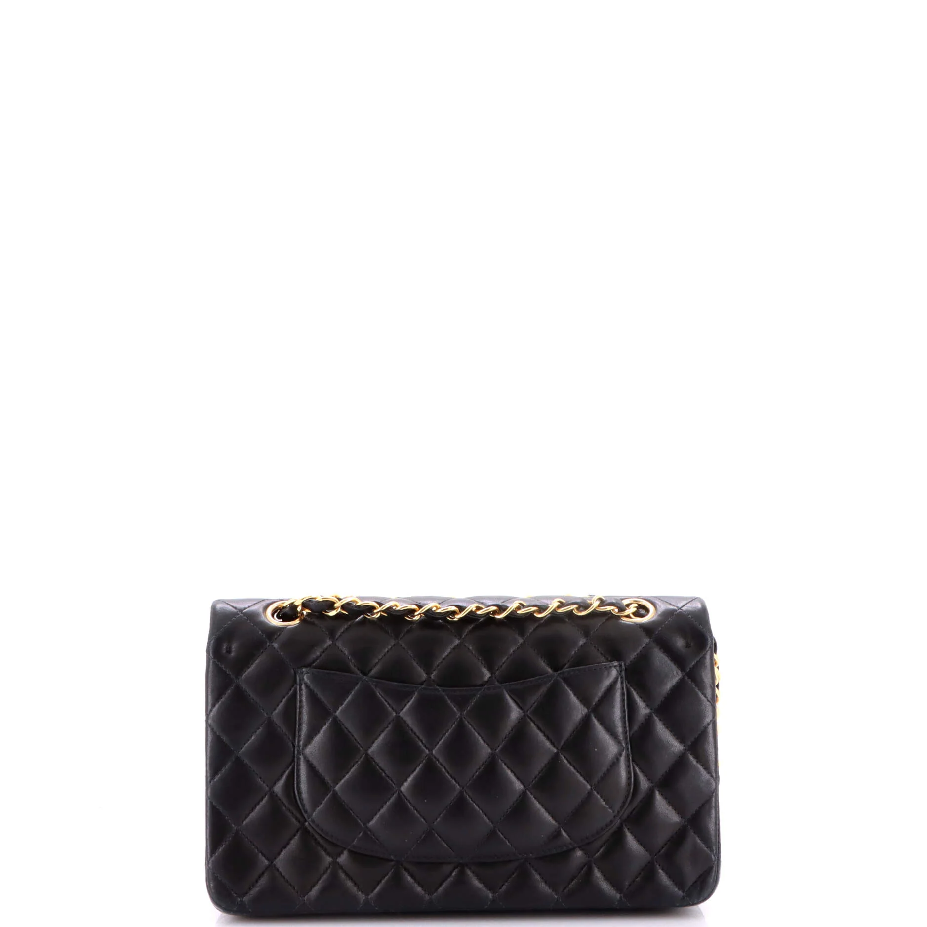 Vintage Classic Double Flap Bag Quilted Lambskin Medium - Image 3