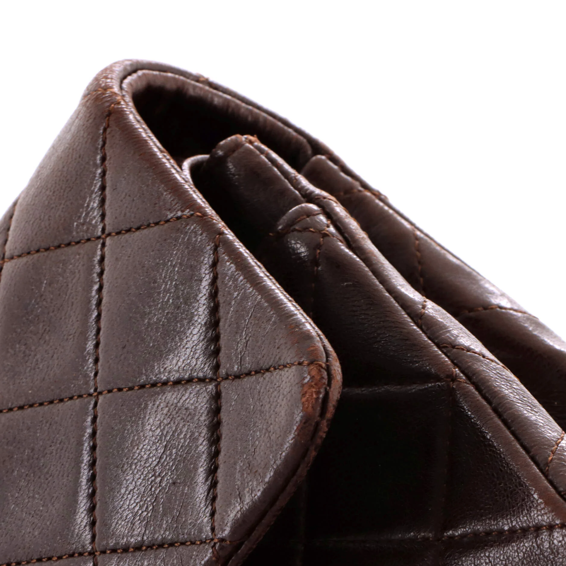 Vintage Classic Double Flap Bag Quilted Lambskin Small - Image 8
