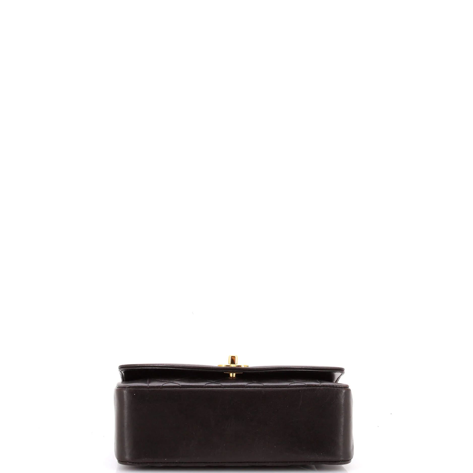 Vintage Diana Flap Bag Quilted Lambskin Small - Image 4