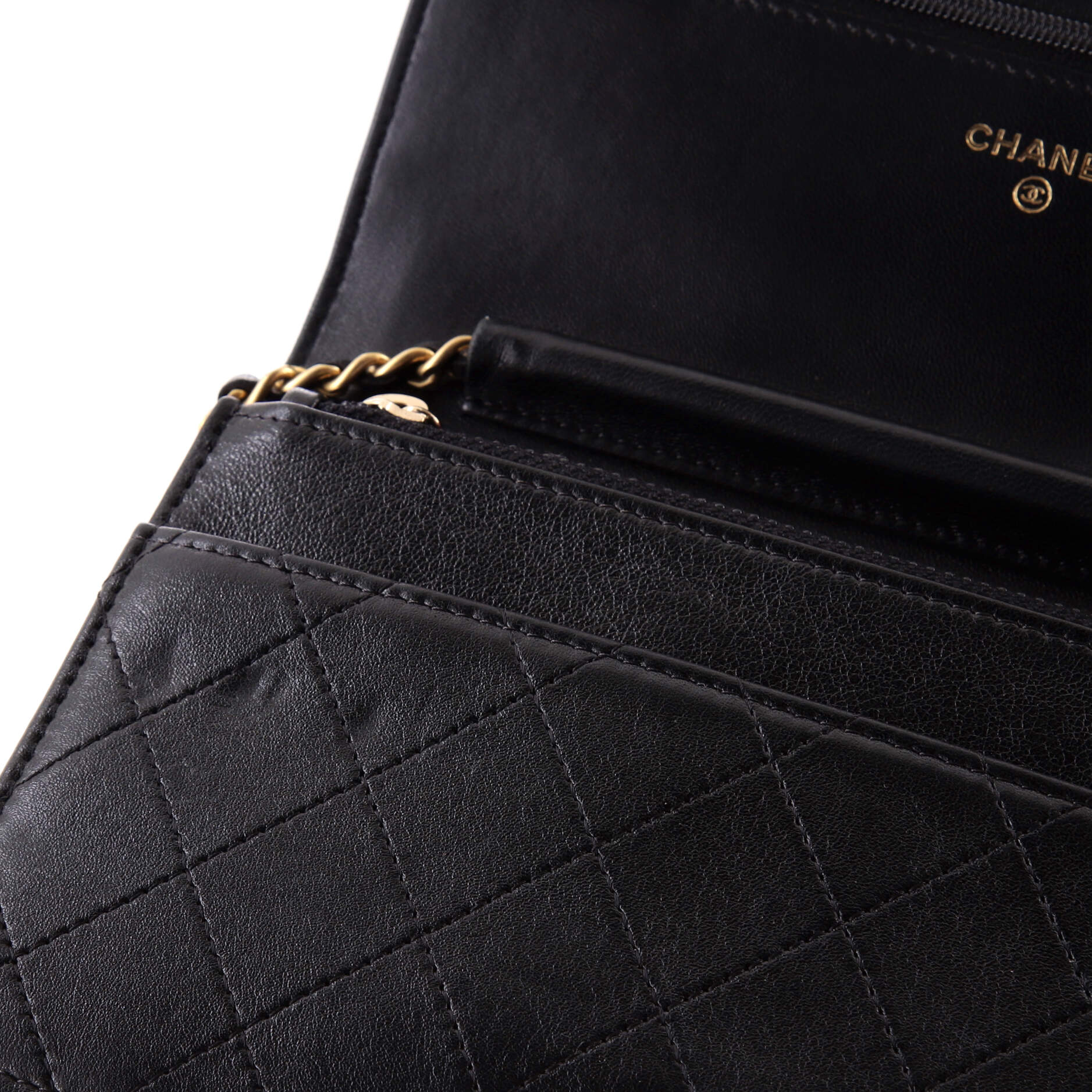 Vintage Full Flap Bag Quilted Lambskin Mini - Image 8