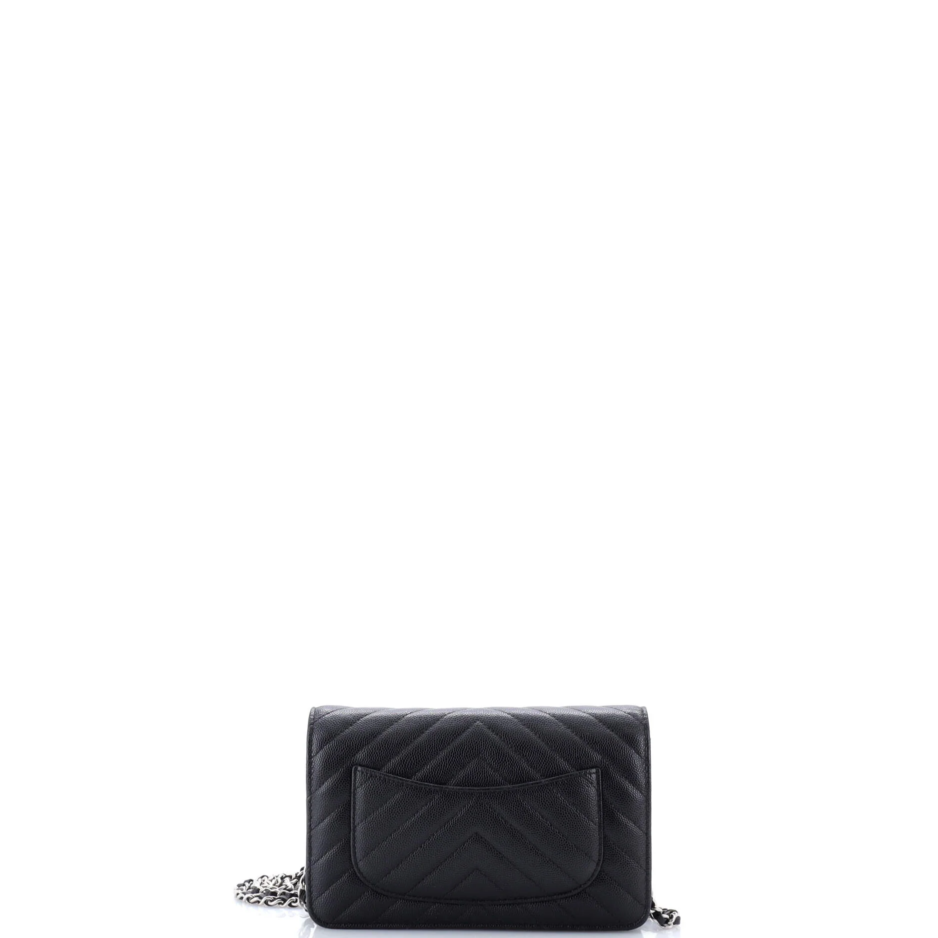 Wallet on Chain Chevron Caviar - Image 3