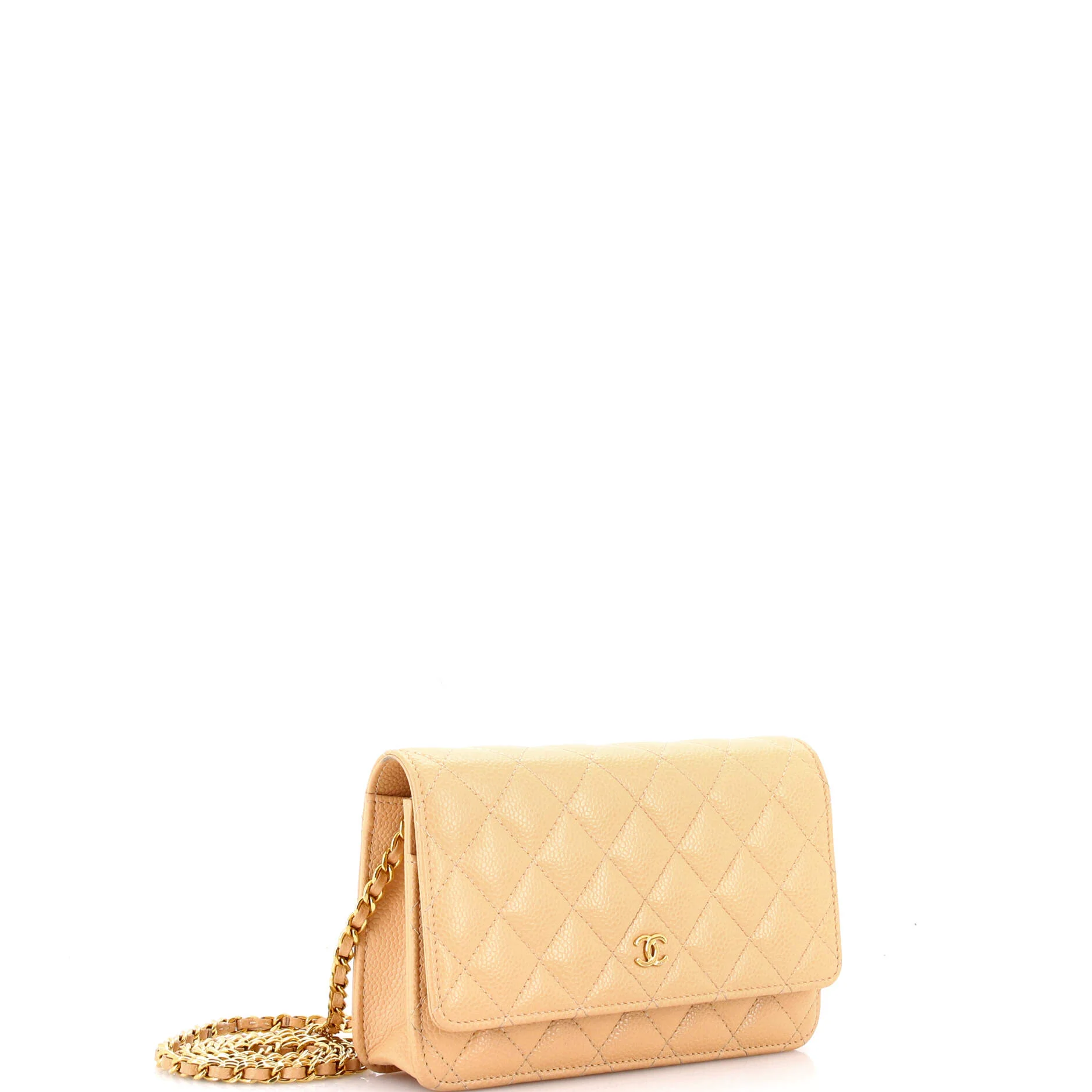 Wallet on Chain Quilted Caviar - Image 2