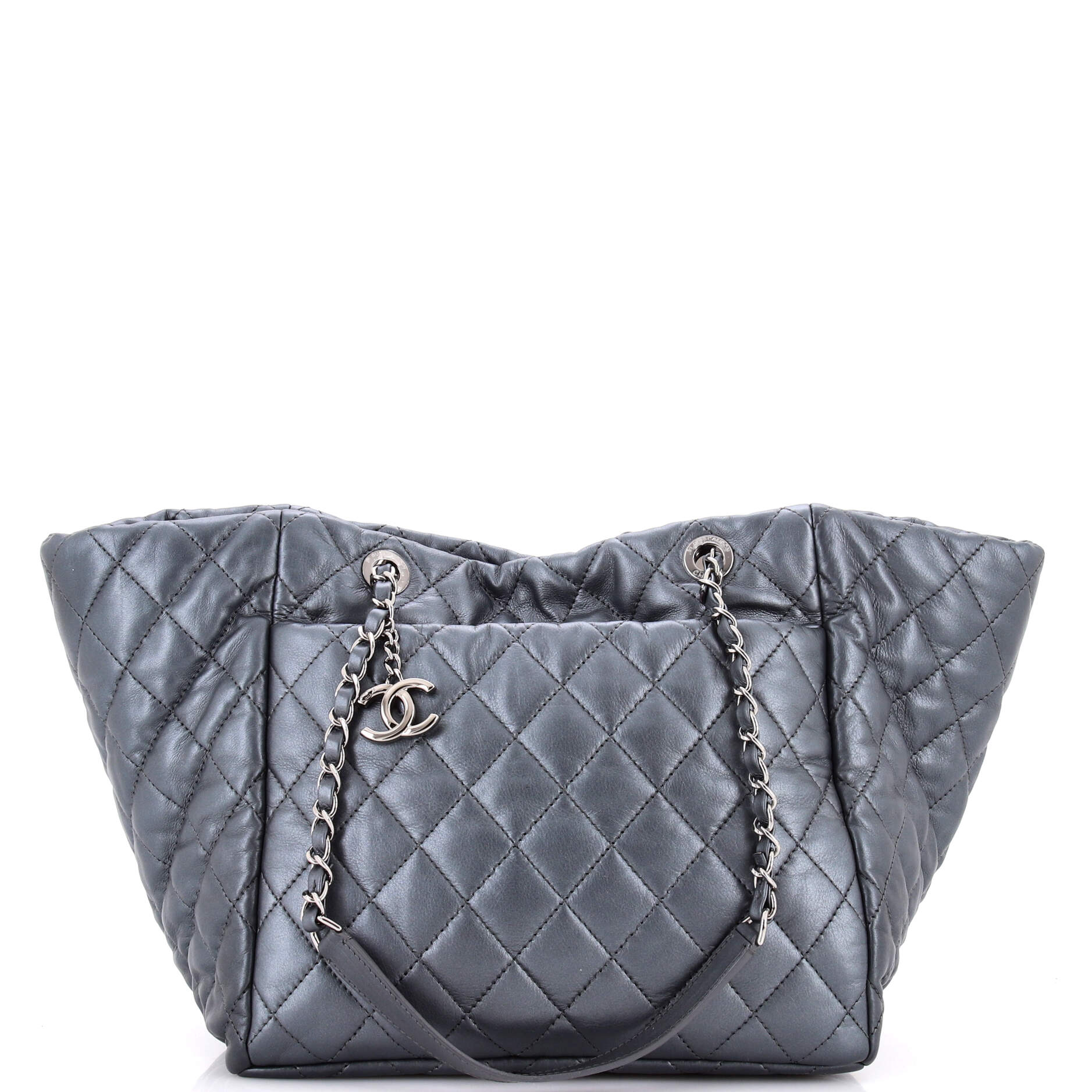 Week End On Mars Tote Quilted Lambskin Medium