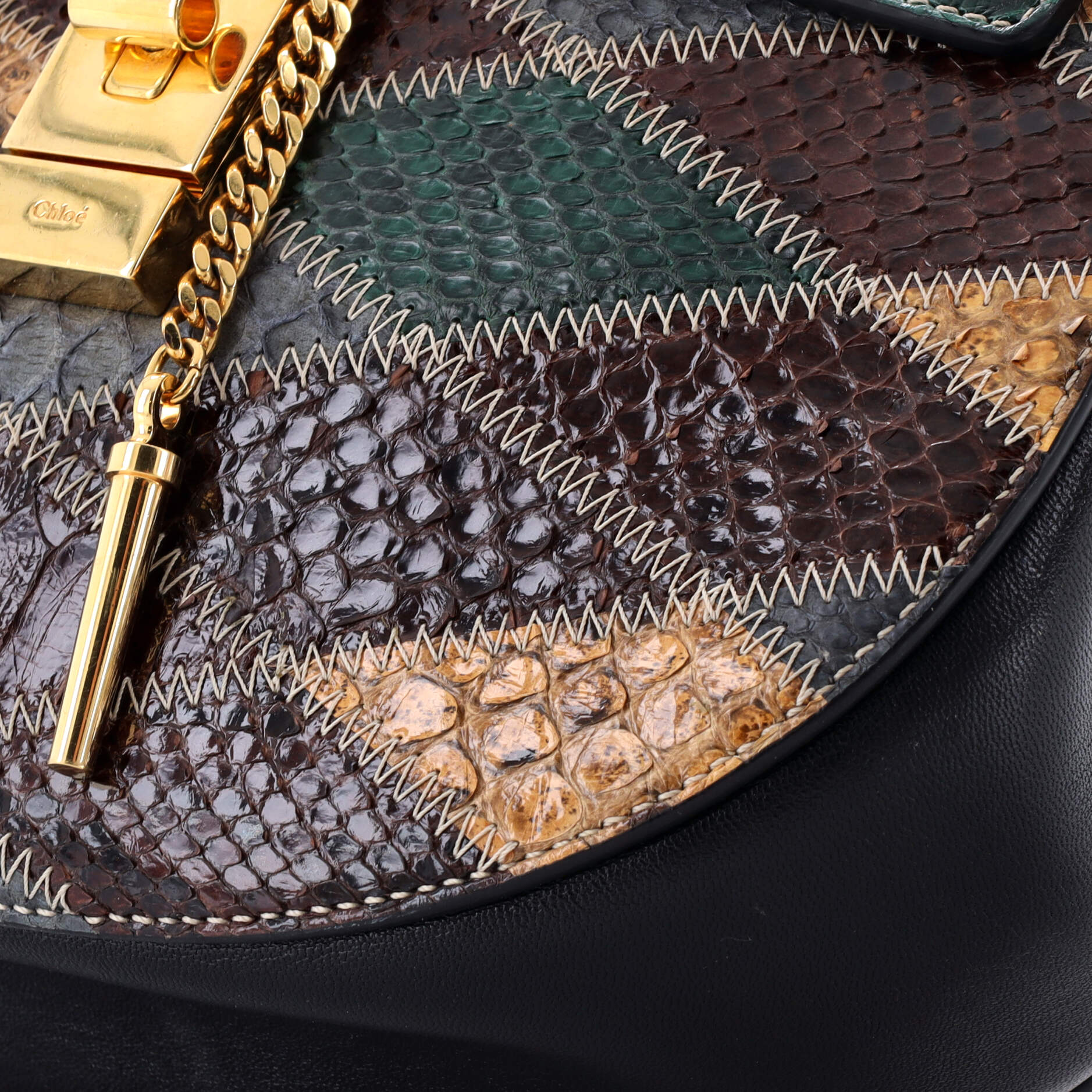 Drew Crossbody Bag Python Small - Image 7