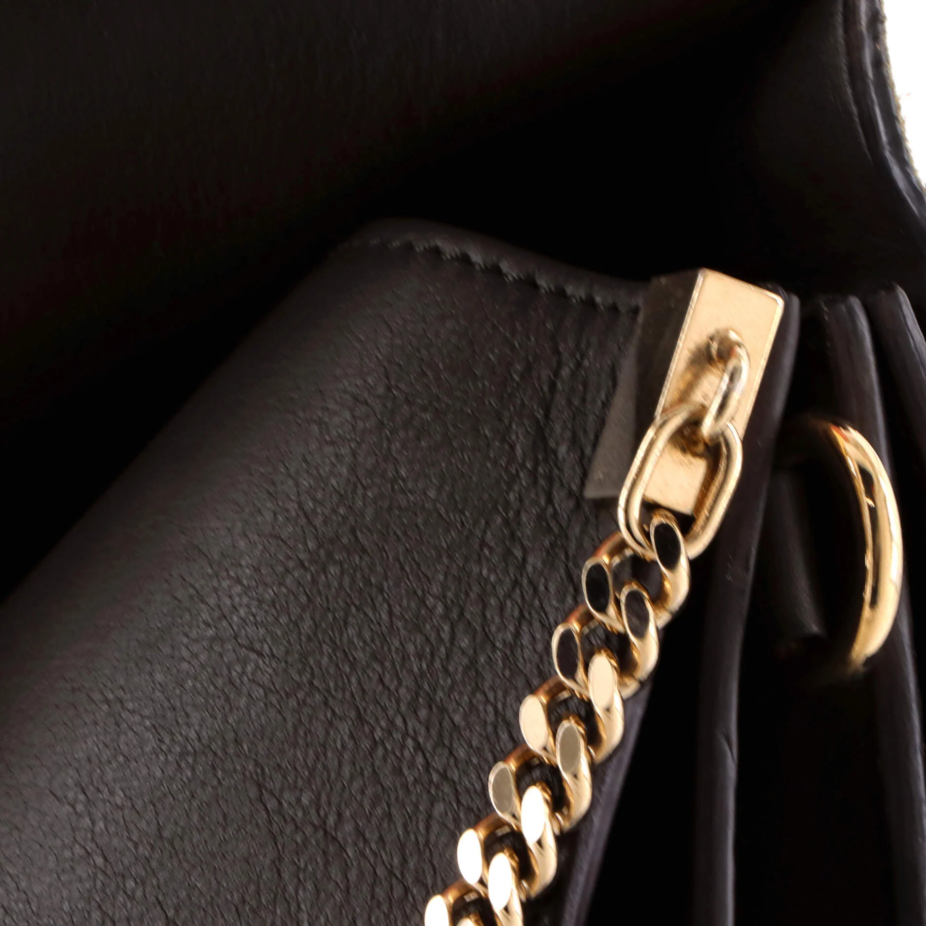 Faye Shoulder Bag Leather and Suede Medium - Image 7