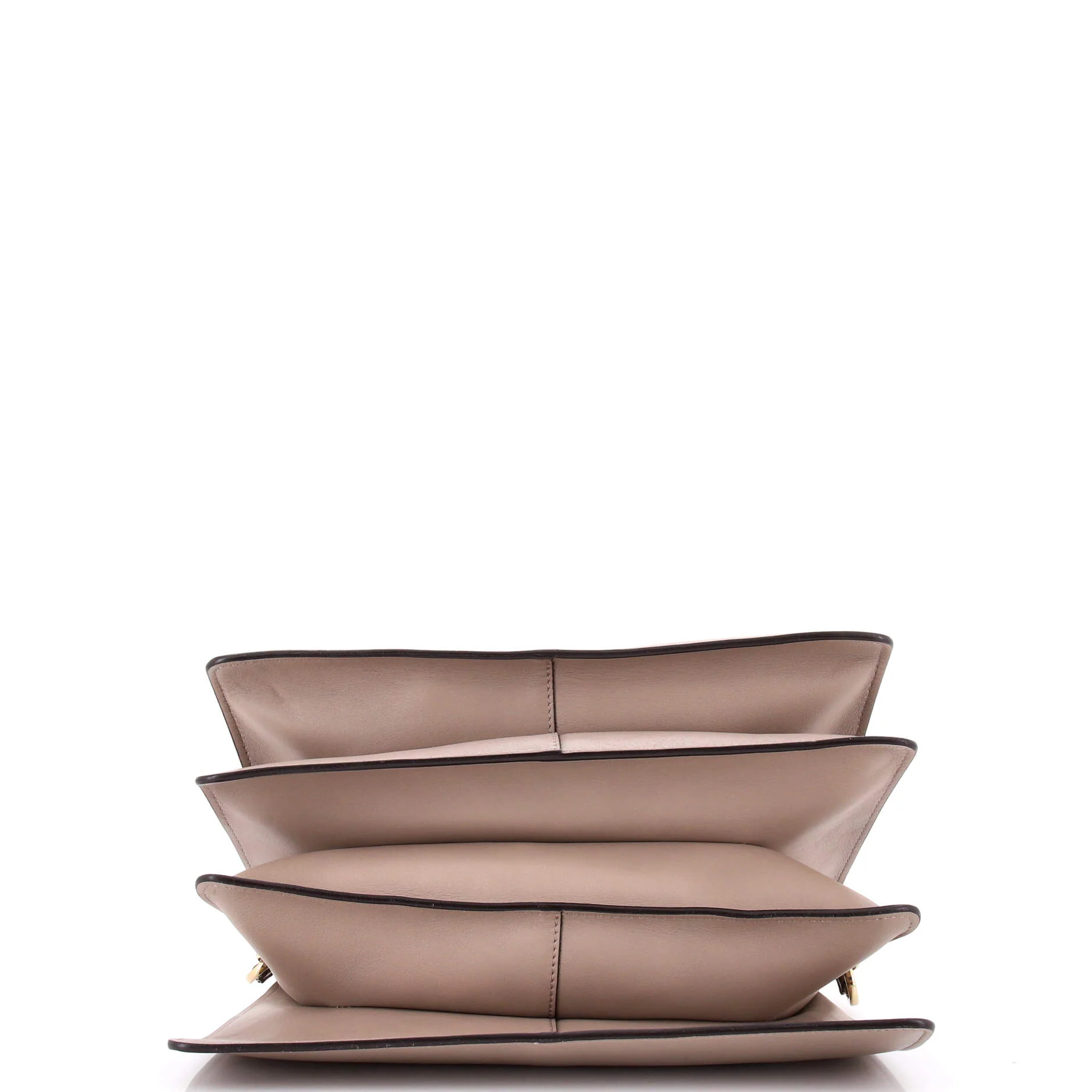 Faye Shoulder Bag Leather and Suede Medium - Image 4