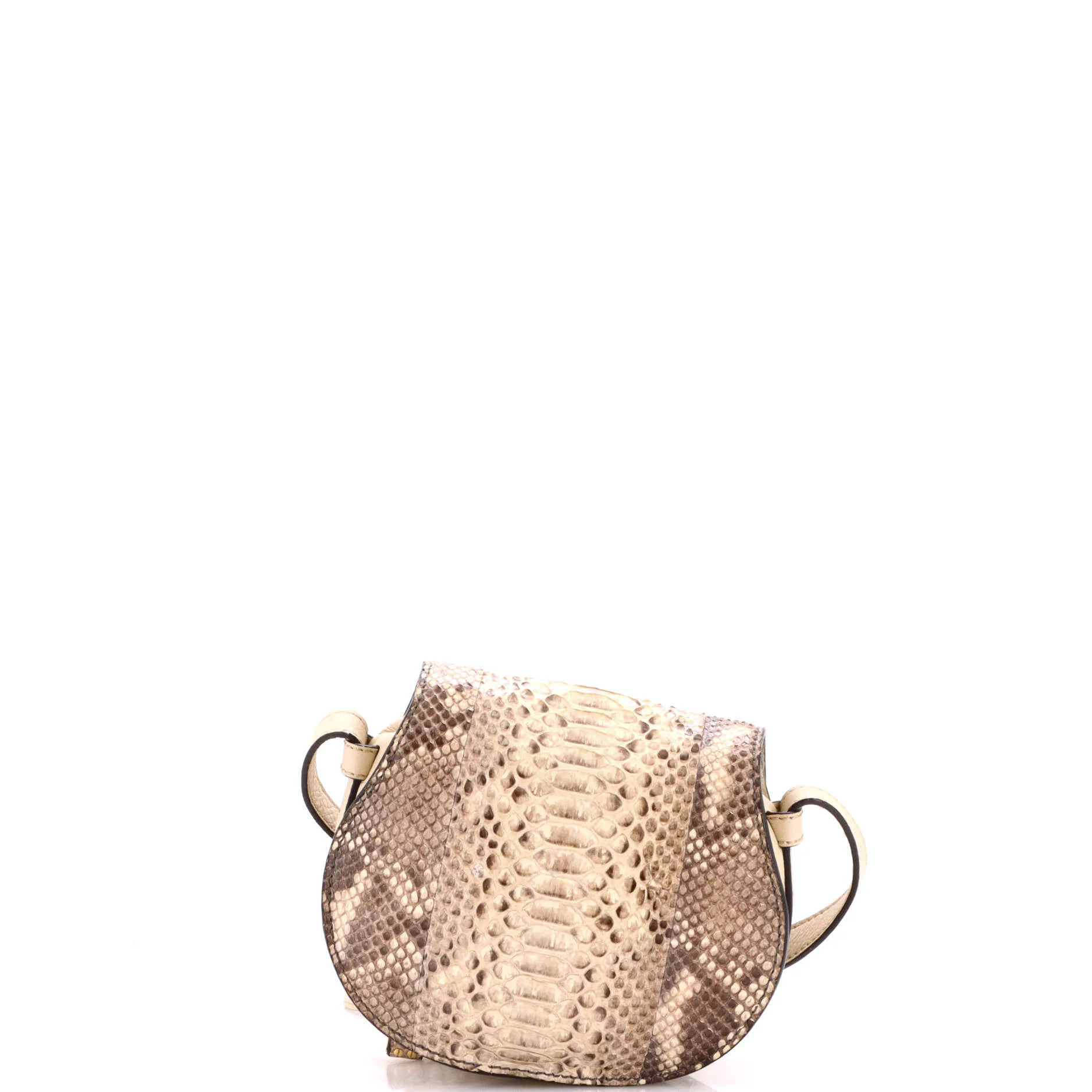 Marcie Crossbody Bag Python Print Calfskin Mini - Image 3