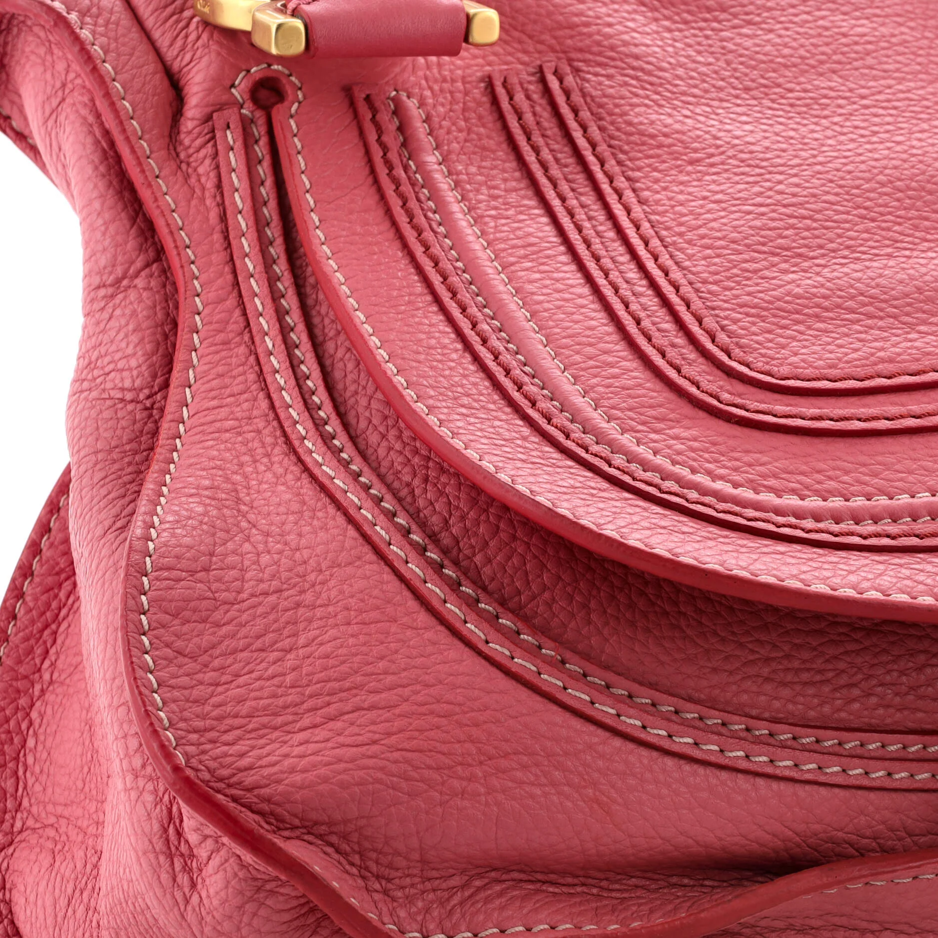 Marcie Satchel Leather Medium - Image 6