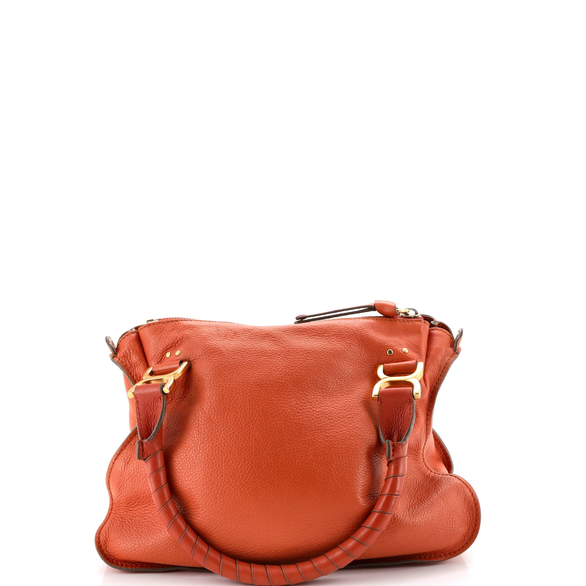 Marcie Satchel Leather Medium - Image 2