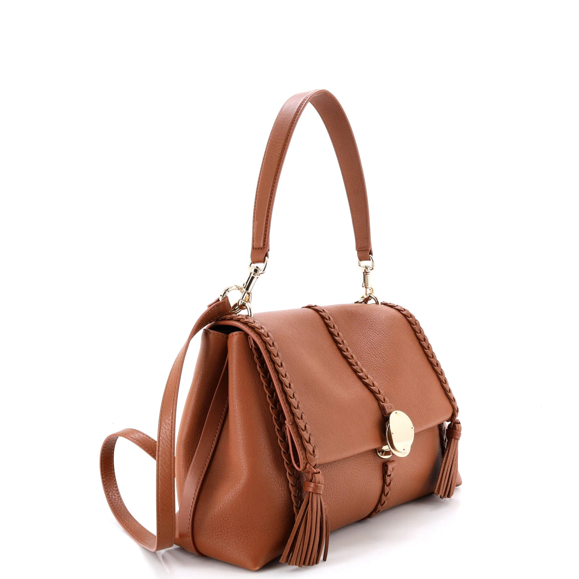 Penelope Soft Shoulder Bag Leather Medium - Image 2