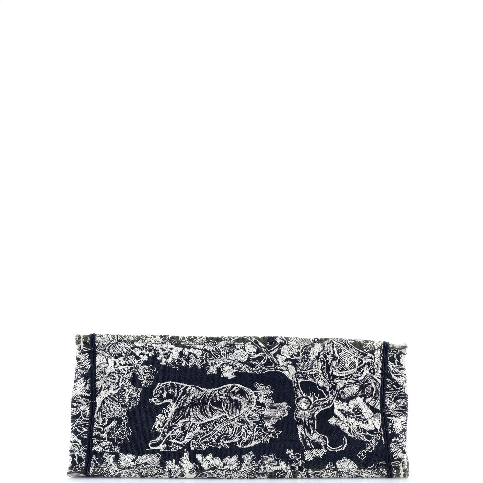 Book Tote Embroidered Canvas Large - Image 4