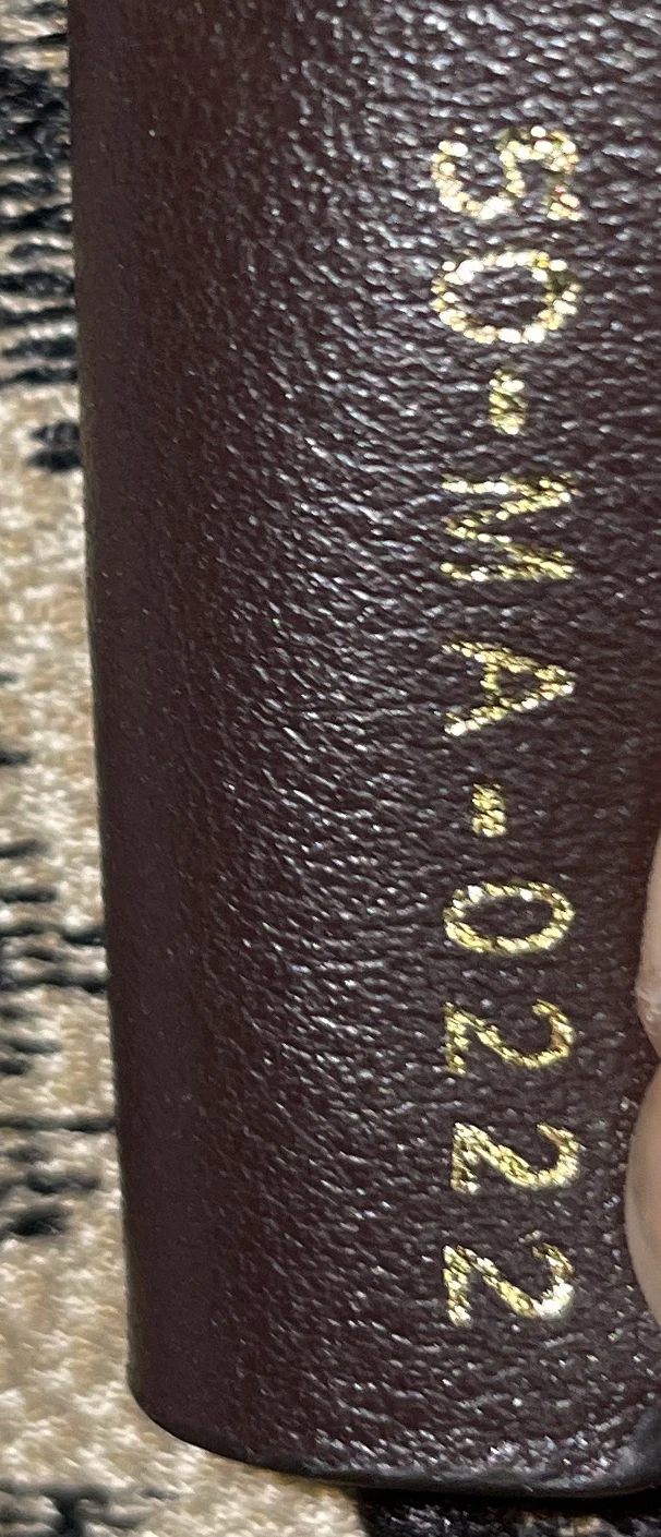 Book Tote Embroidered Canvas Small - Image 8