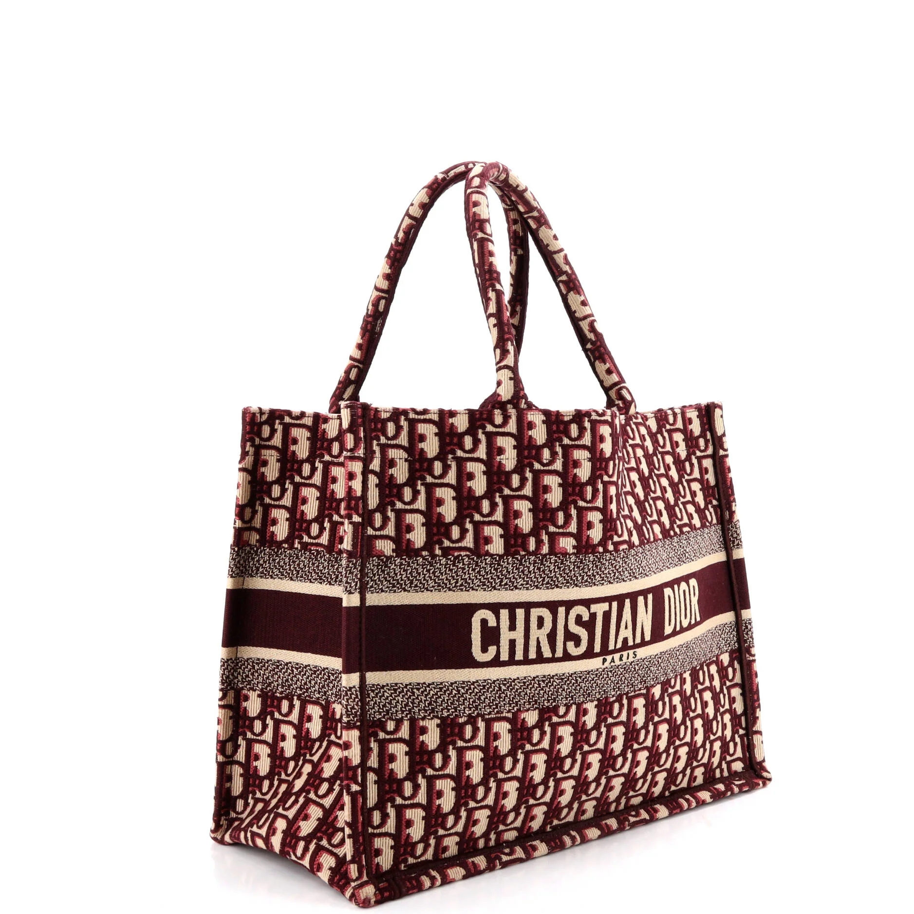 Book Tote Oblique Canvas Medium - Image 2