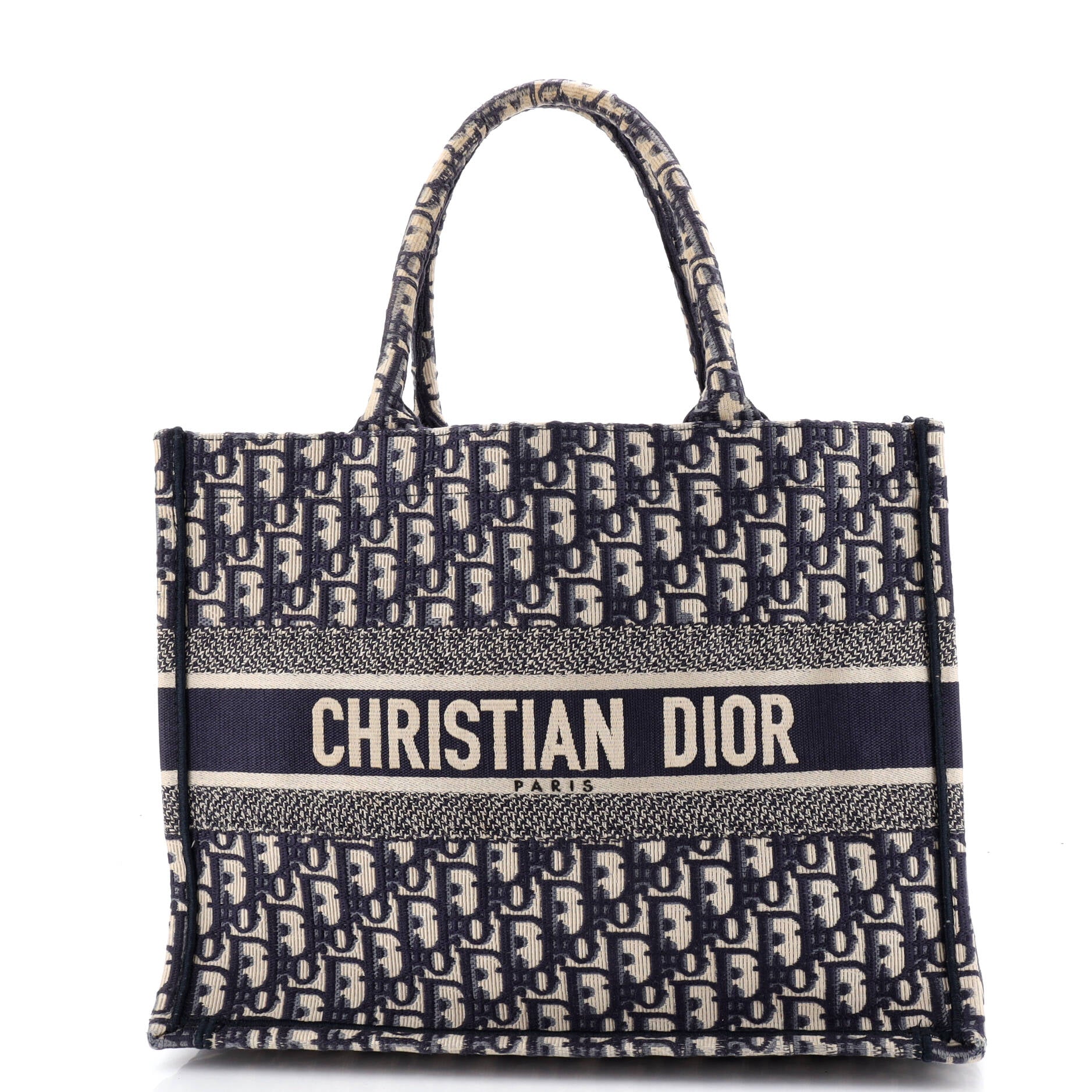 Book Tote Oblique Canvas Medium