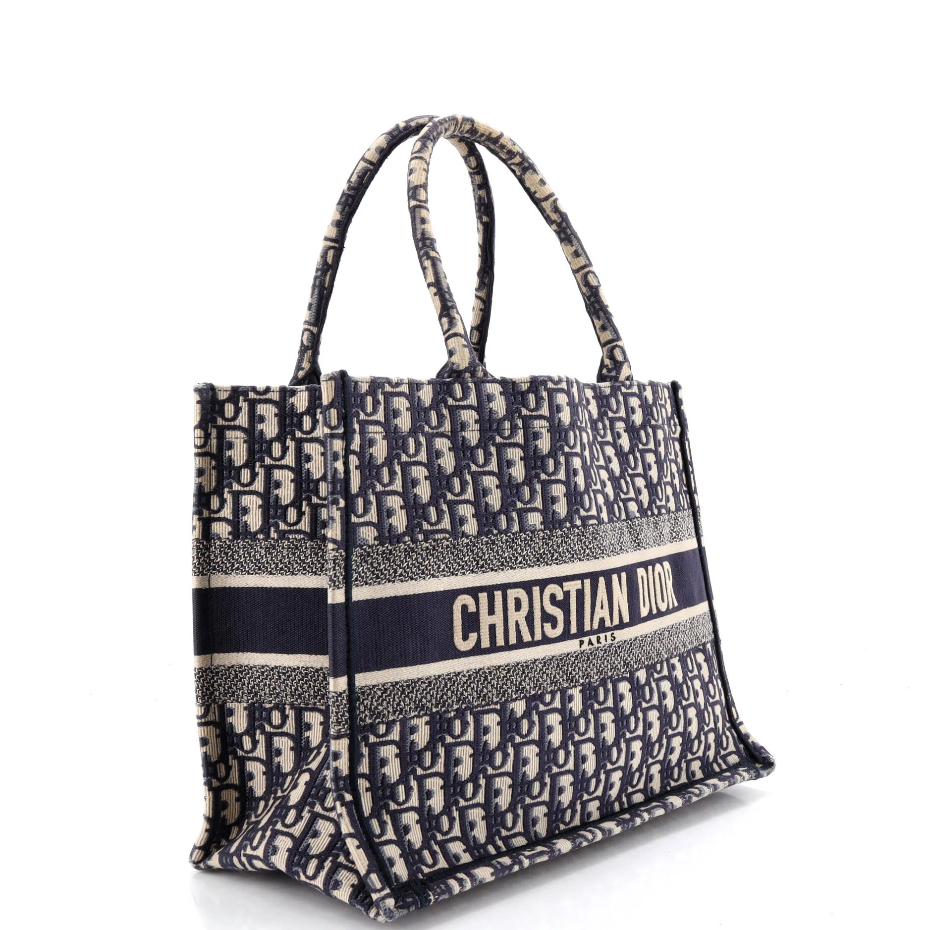 Book Tote Oblique Canvas Medium - Image 2