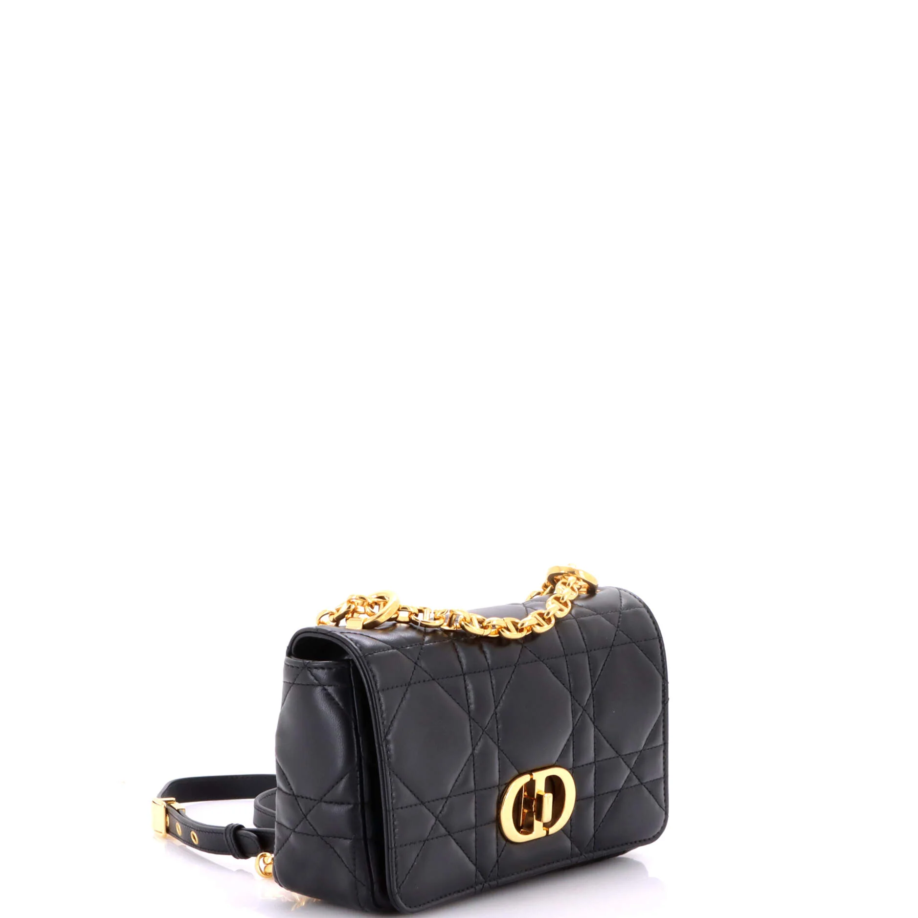 Caro Bag Cannage Quilt Calfskin Small - Image 2