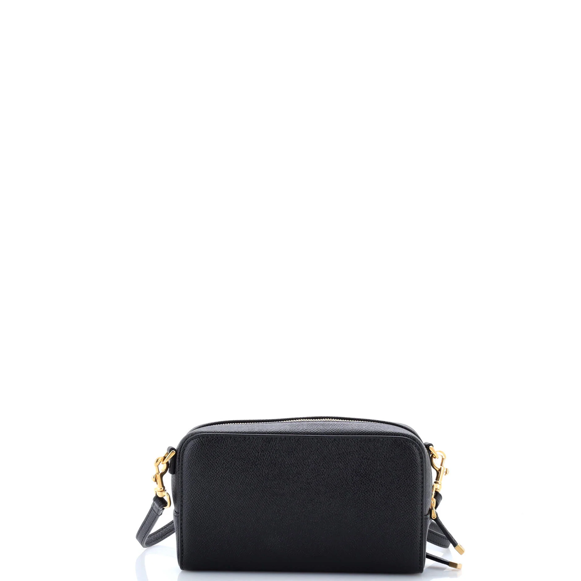 Caro Double Pouch Crossbody Bag Leather - Image 3