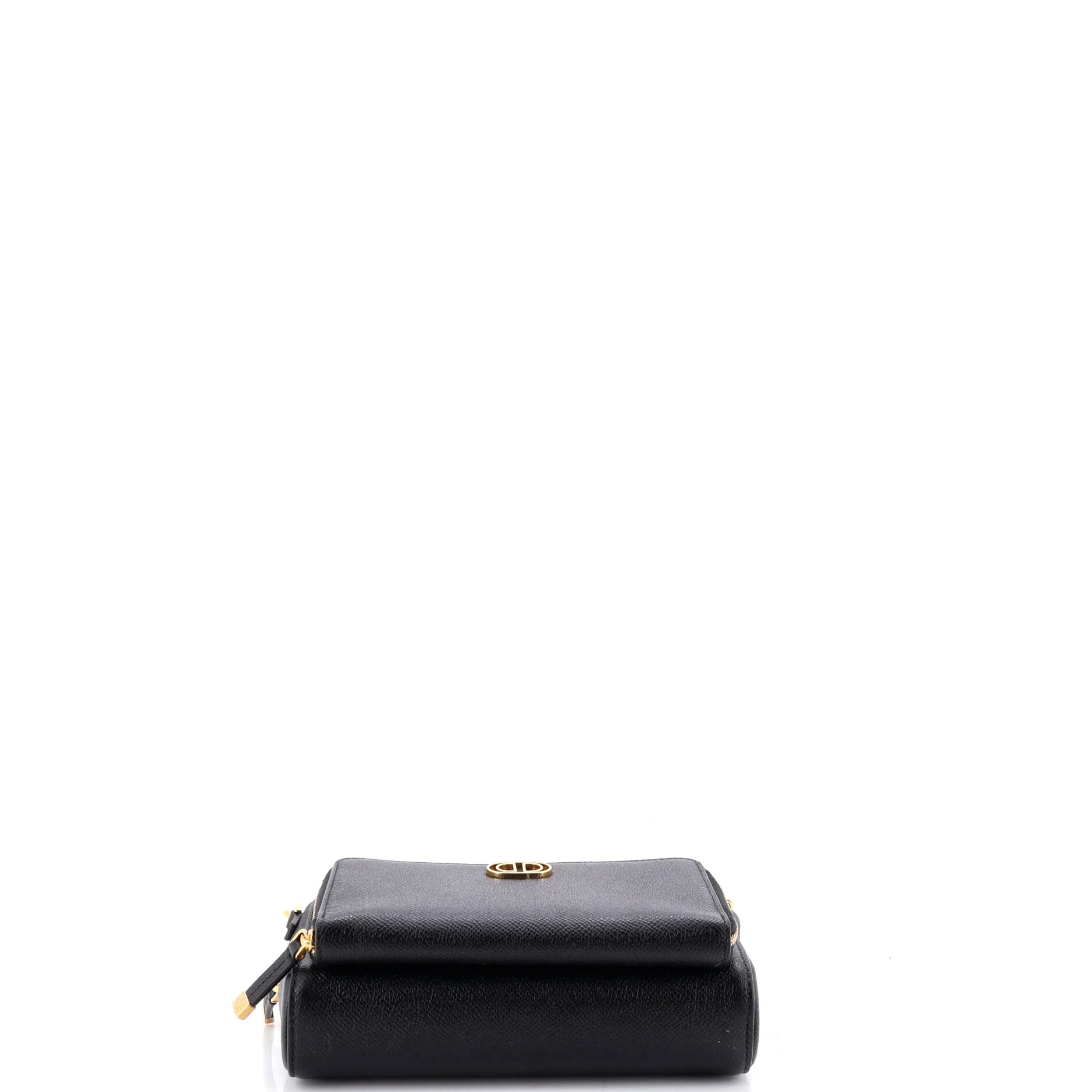 Caro Double Pouch Crossbody Bag Leather - Image 4