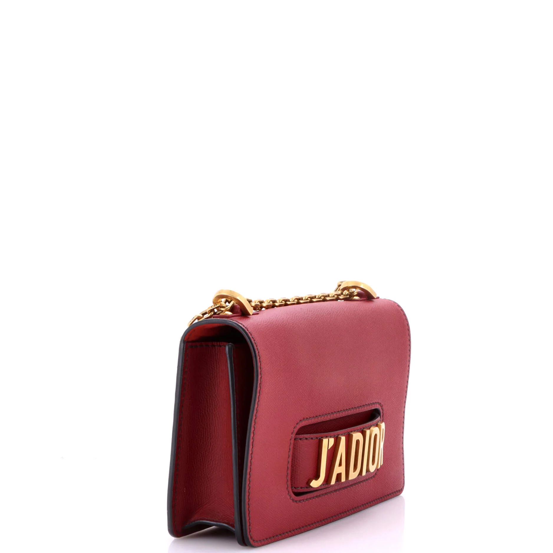 J'Adior Flap Bag Leather Medium - Image 2