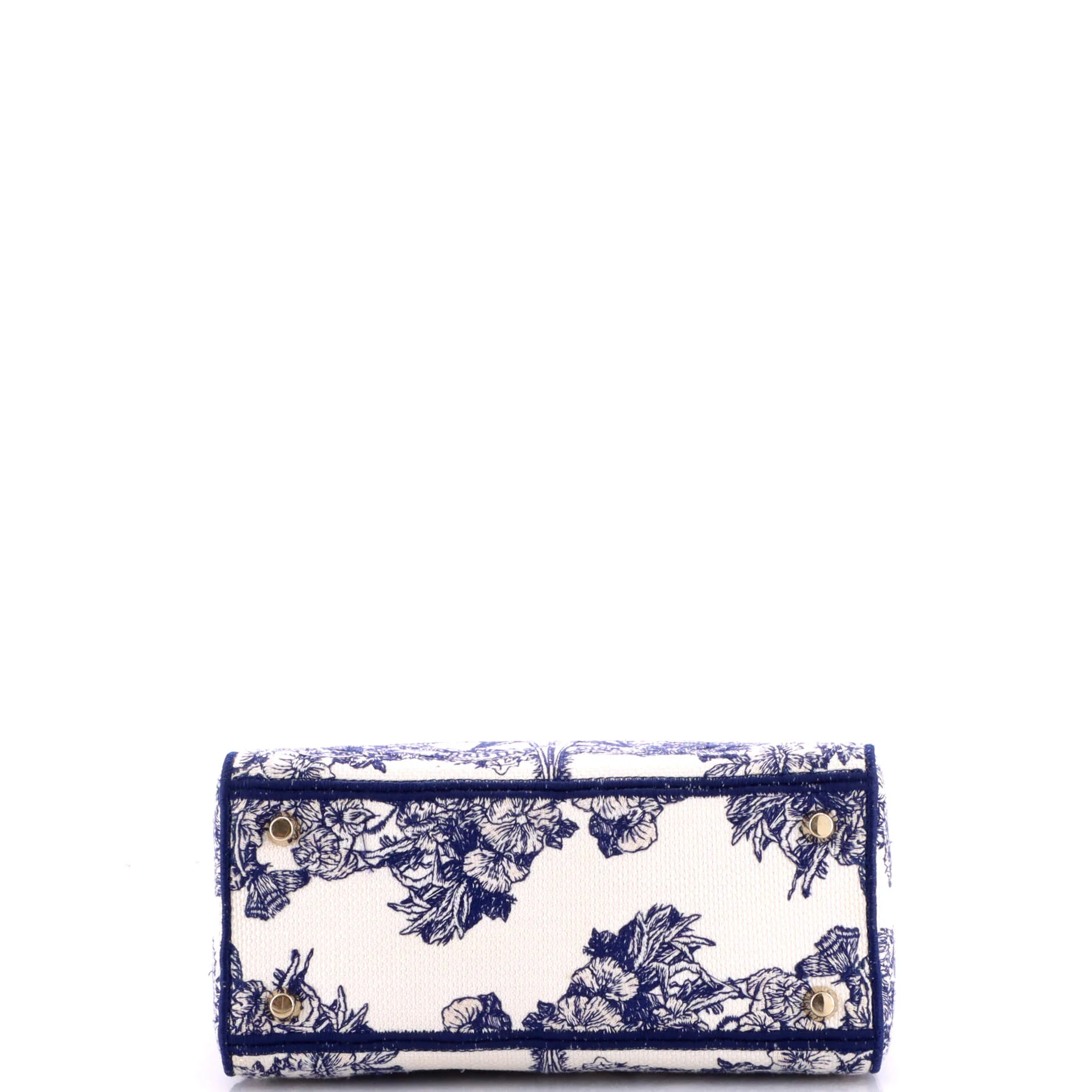 Lady D-Lite Bag Embroidered Canvas Medium - Image 4