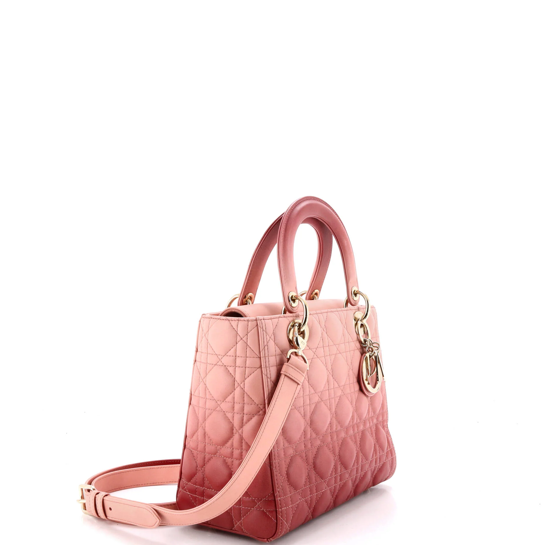 Lady Dior Bag Cannage Quilt Gradient Lambskin Medium - Image 2
