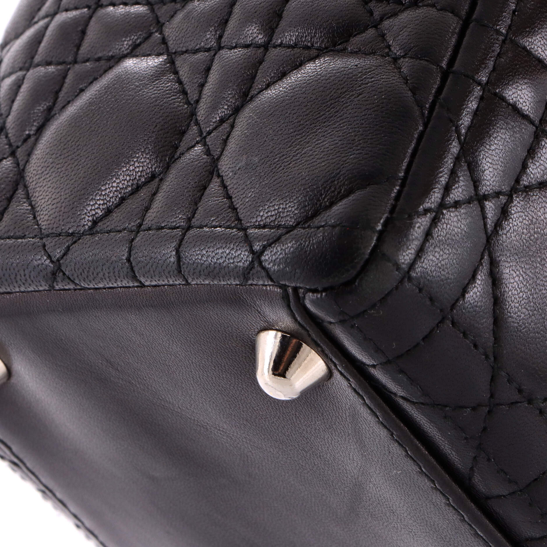 Lady Dior Bag Cannage Quilt Lambskin Large - Image 6