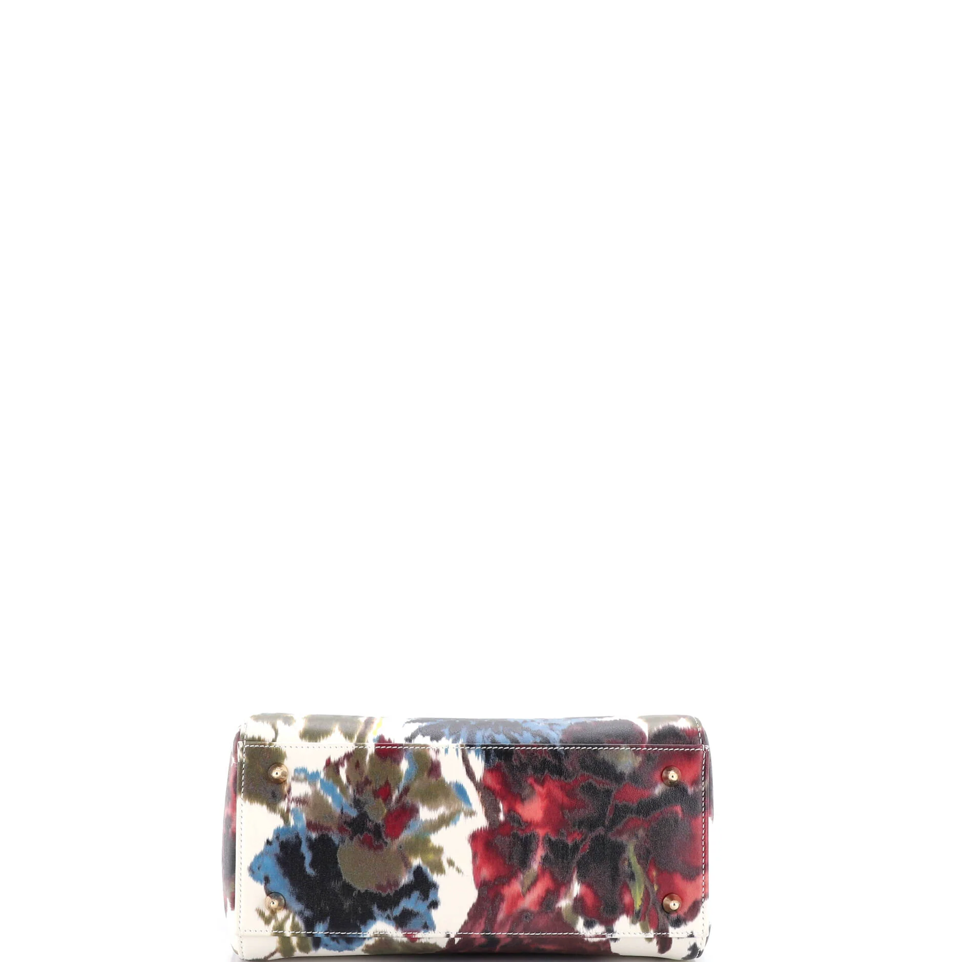 Lady Dior Bag Floral Printed Lambskin Medium - Image 4