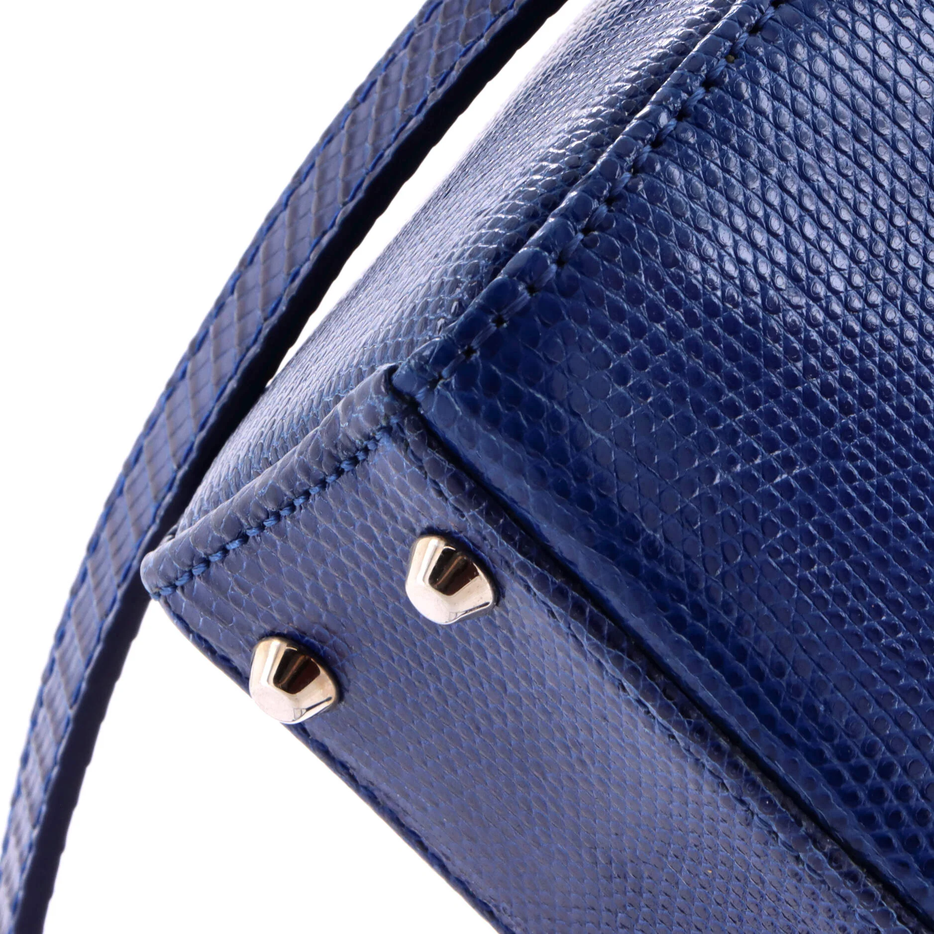 Lady Dior Bag Lizard with Crystal Charms Mini - Image 6