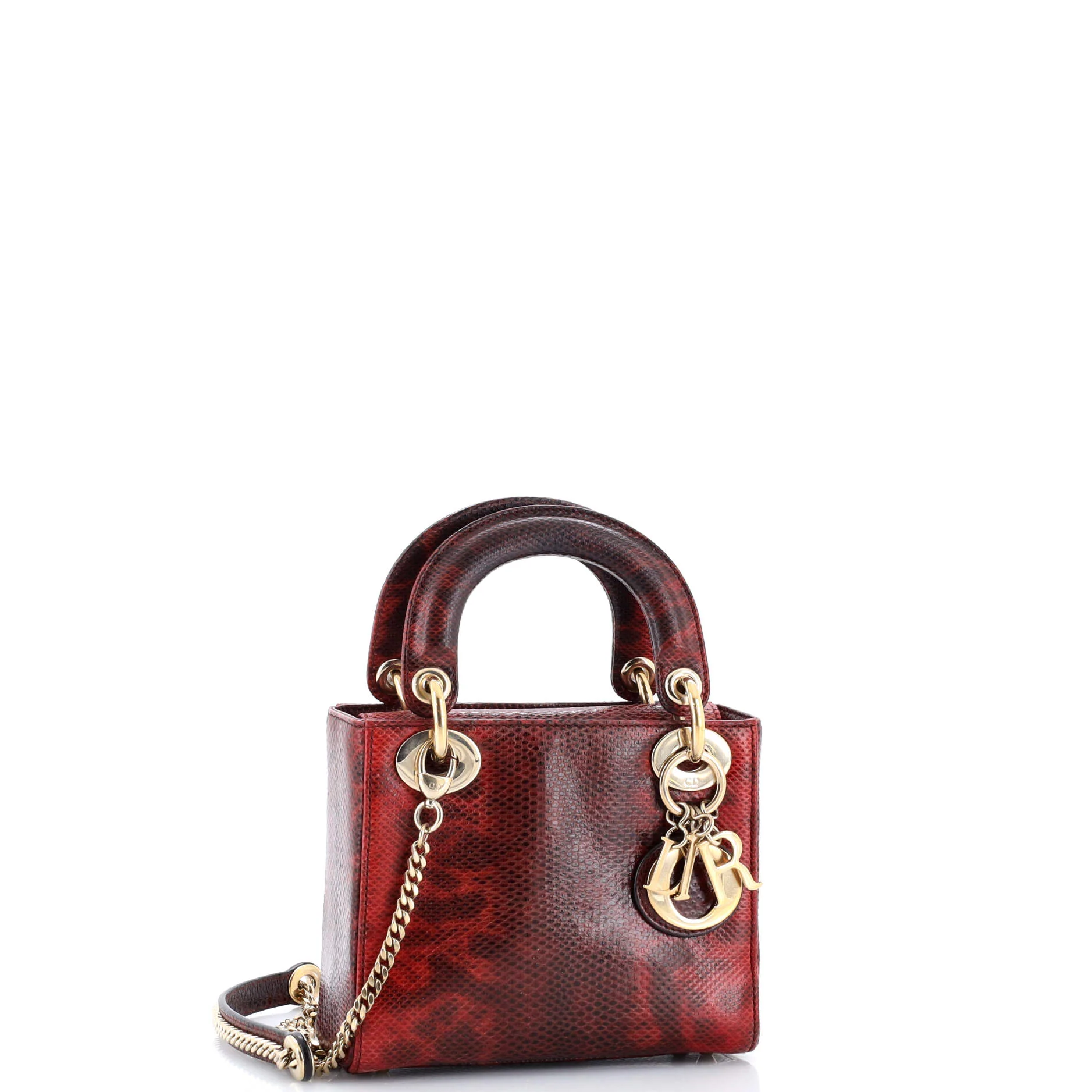 Lady Dior Chain Bag Karung Mini - Image 2