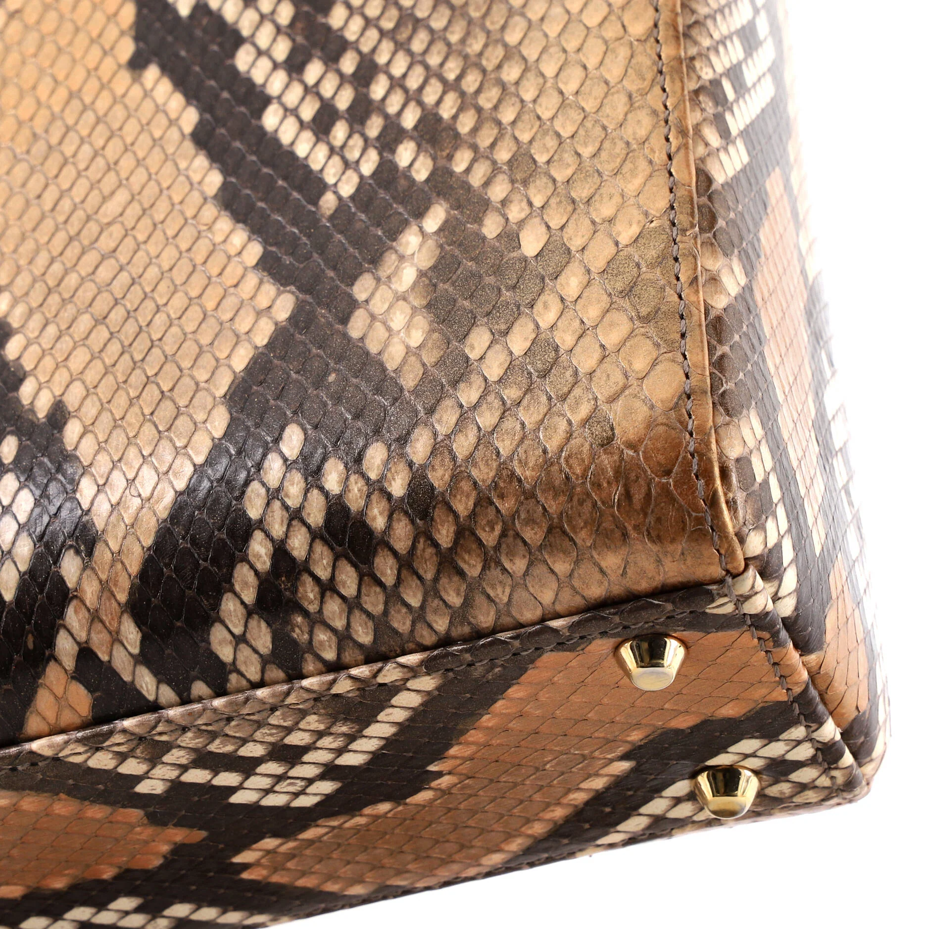Lady Dior Chain Bag Python Mini - Image 7