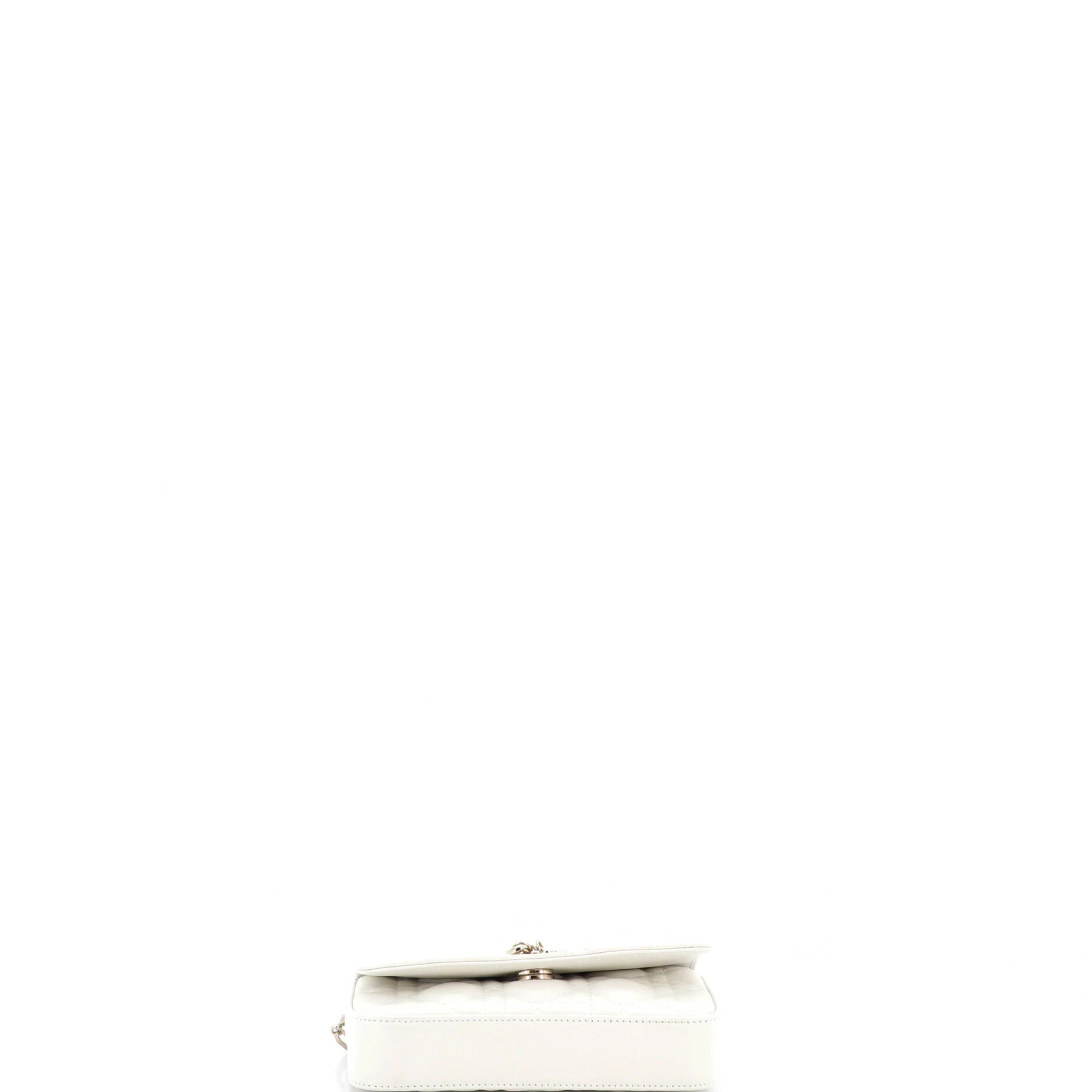 Lady Dior Chain Phone Pouch Cannage Quilt Lambskin - Image 4