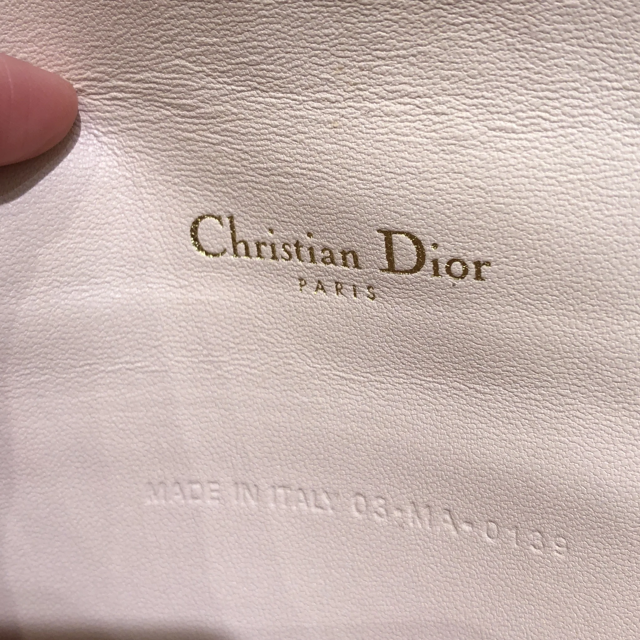 Lady Dior Chain Pouch Cannage Quilt Lambskin - Image 9
