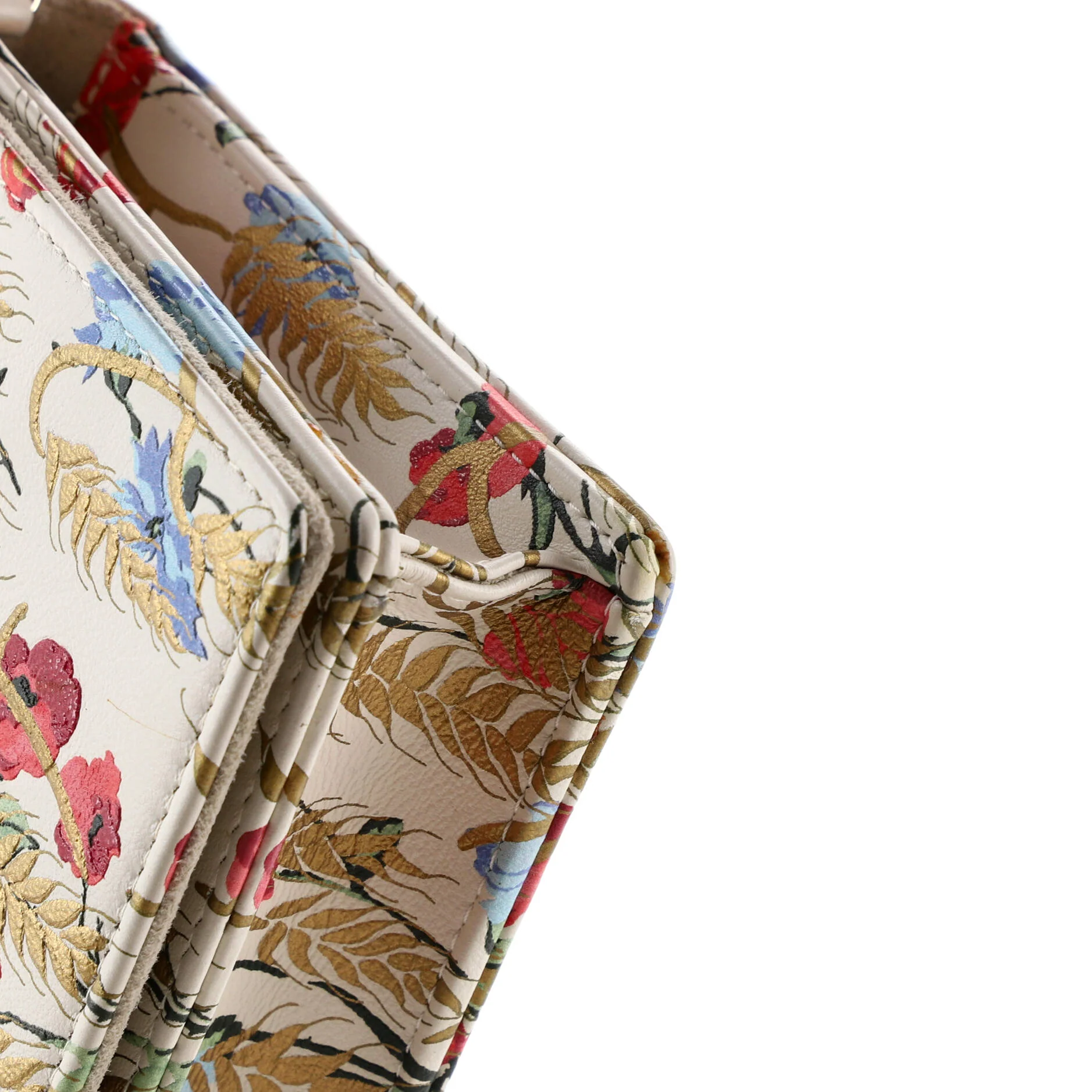 Lady Dior Wallet on Chain Pouch Printed Leather - Image 6
